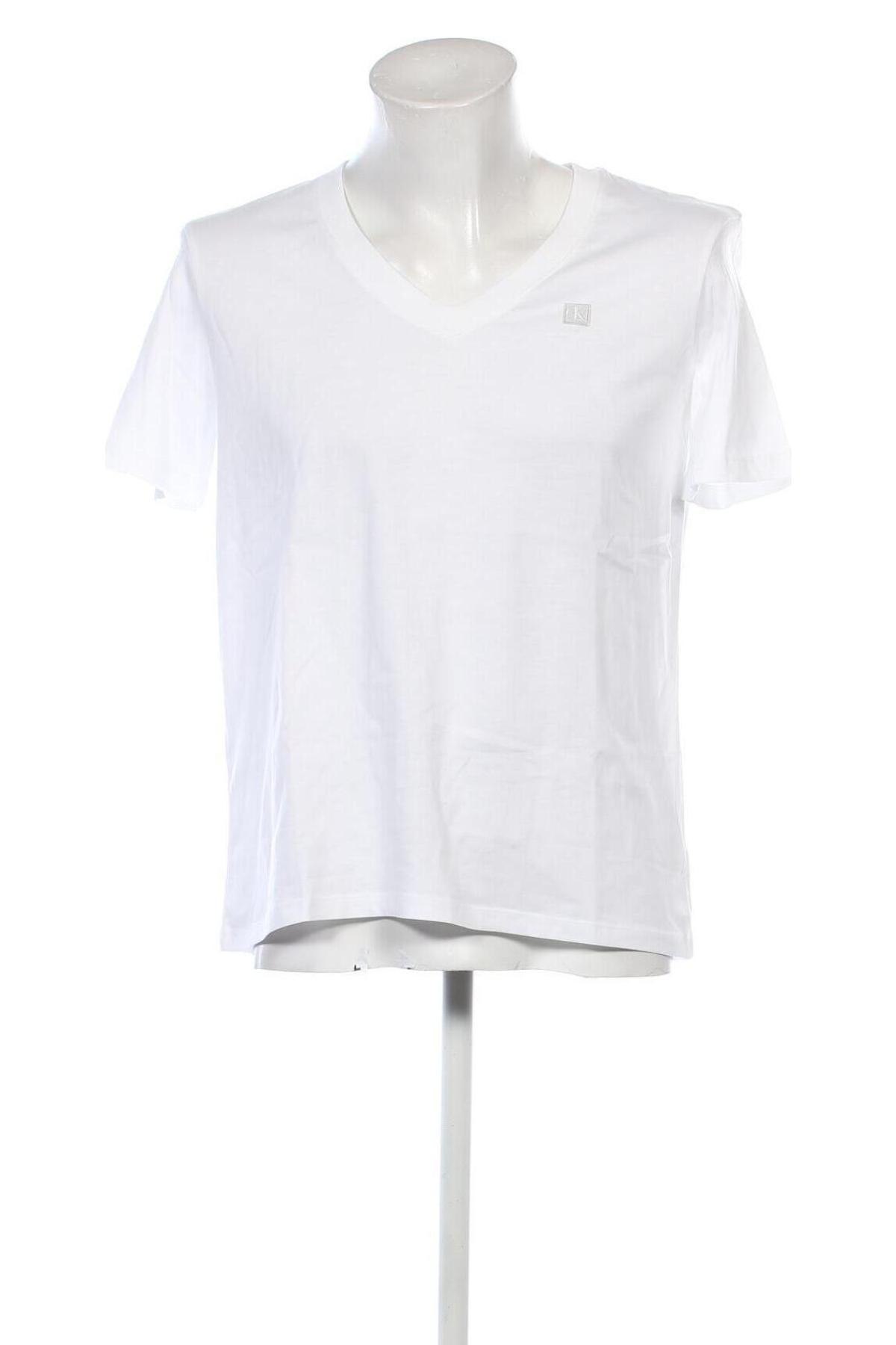 Pánske tričko  Calvin Klein Jeans, Veľkosť L, Farba Biela, Cena  46,95 €