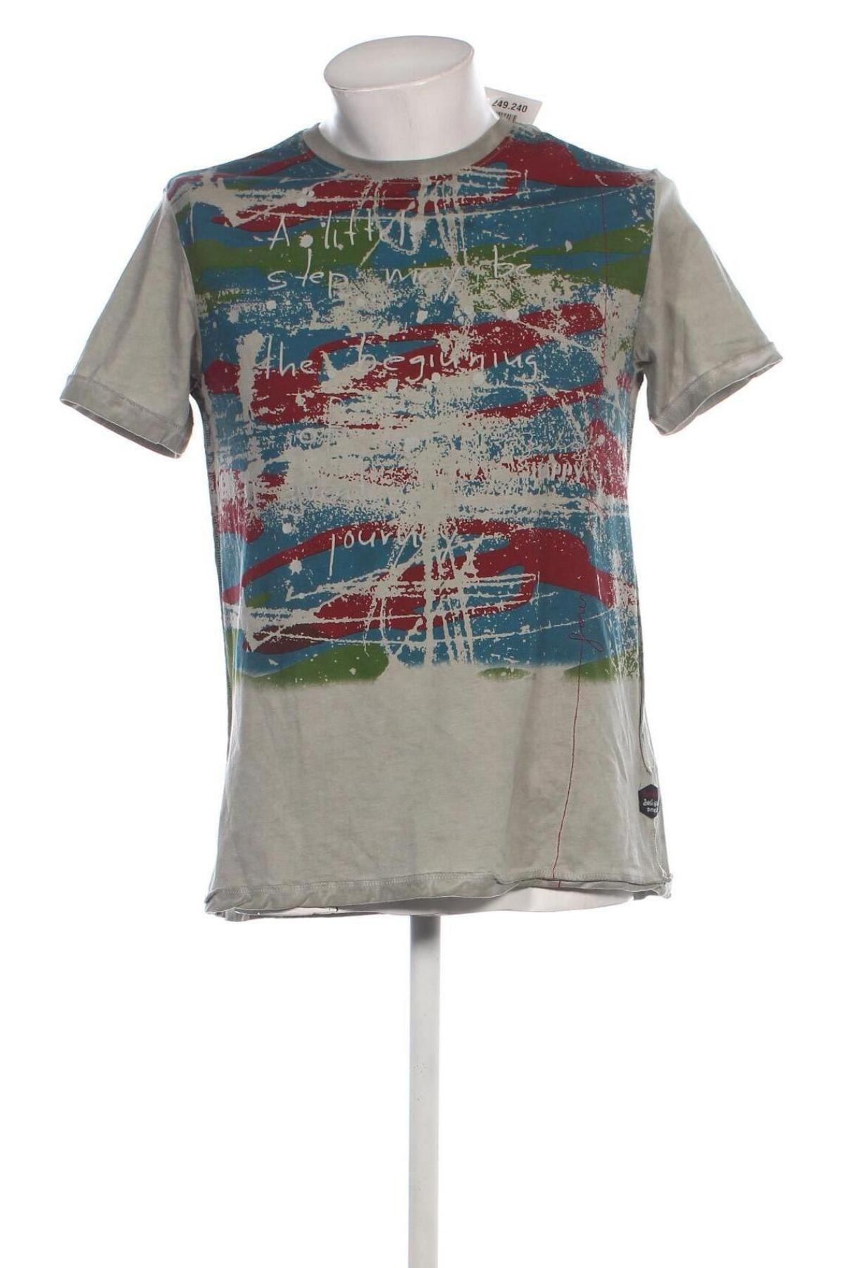 Męski T-shirt Desigual, Rozmiar M, Kolor Zielony, Cena 102,99 zł