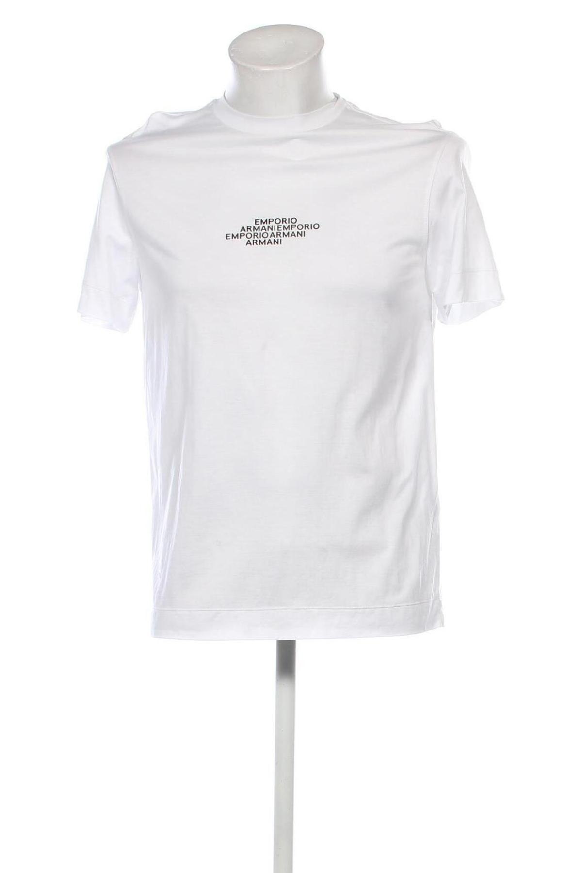 Męski T-shirt Emporio Armani, Rozmiar L, Kolor Biały, Cena 273,99 zł