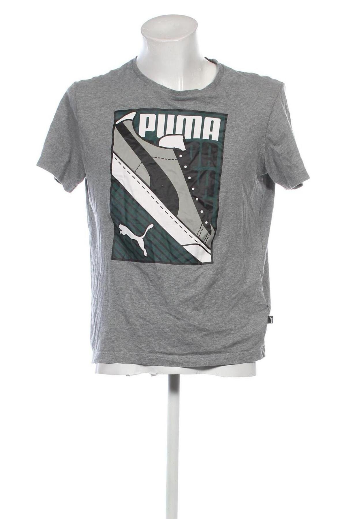 Męski T-shirt PUMA, Rozmiar L, Kolor Szary, Cena 82,99 zł