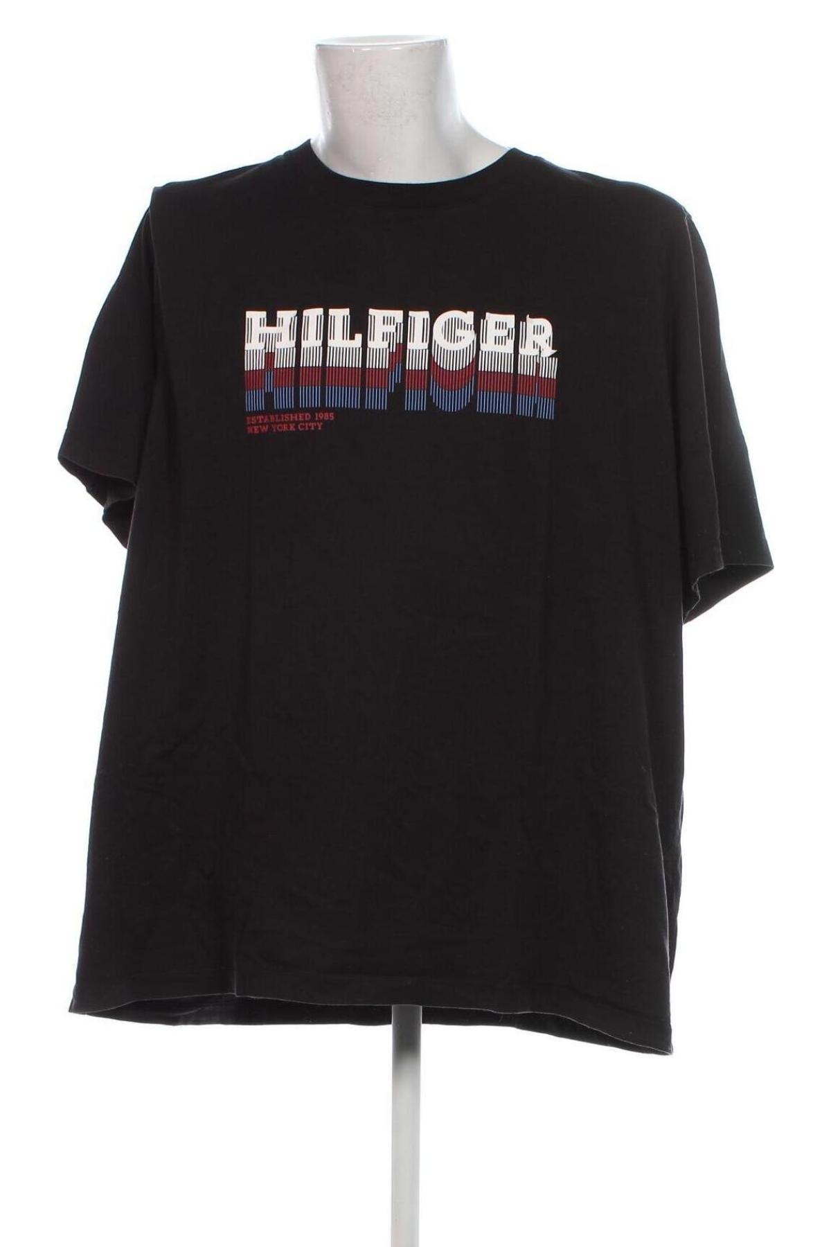 Мъжка тениска Tommy Hilfiger, Размер 4XL, Цвят Черен, Цена 57,99 лв.