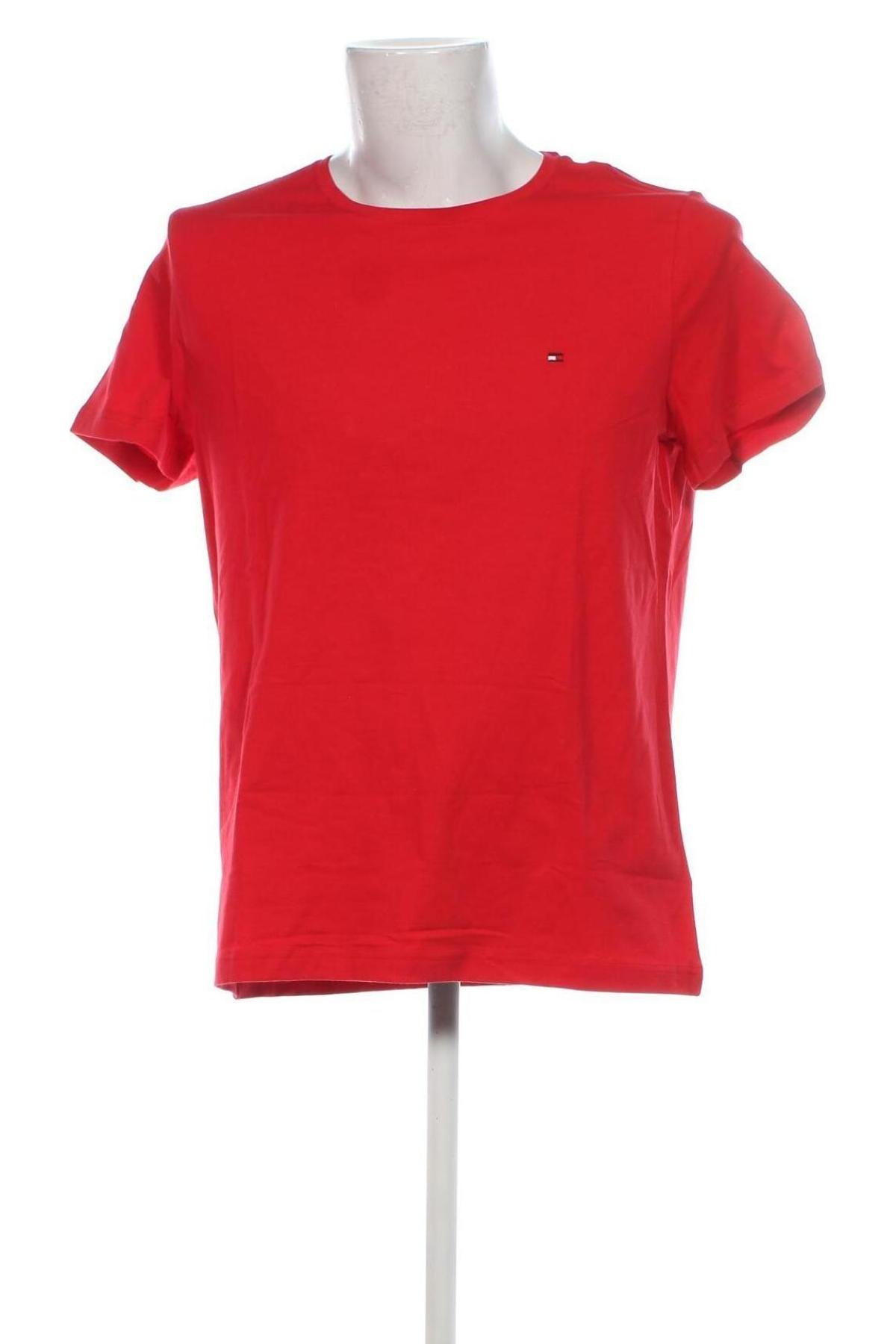 Ανδρικό t-shirt Tommy Hilfiger, Μέγεθος XL, Χρώμα Κόκκινο, Τιμή 50,99 €