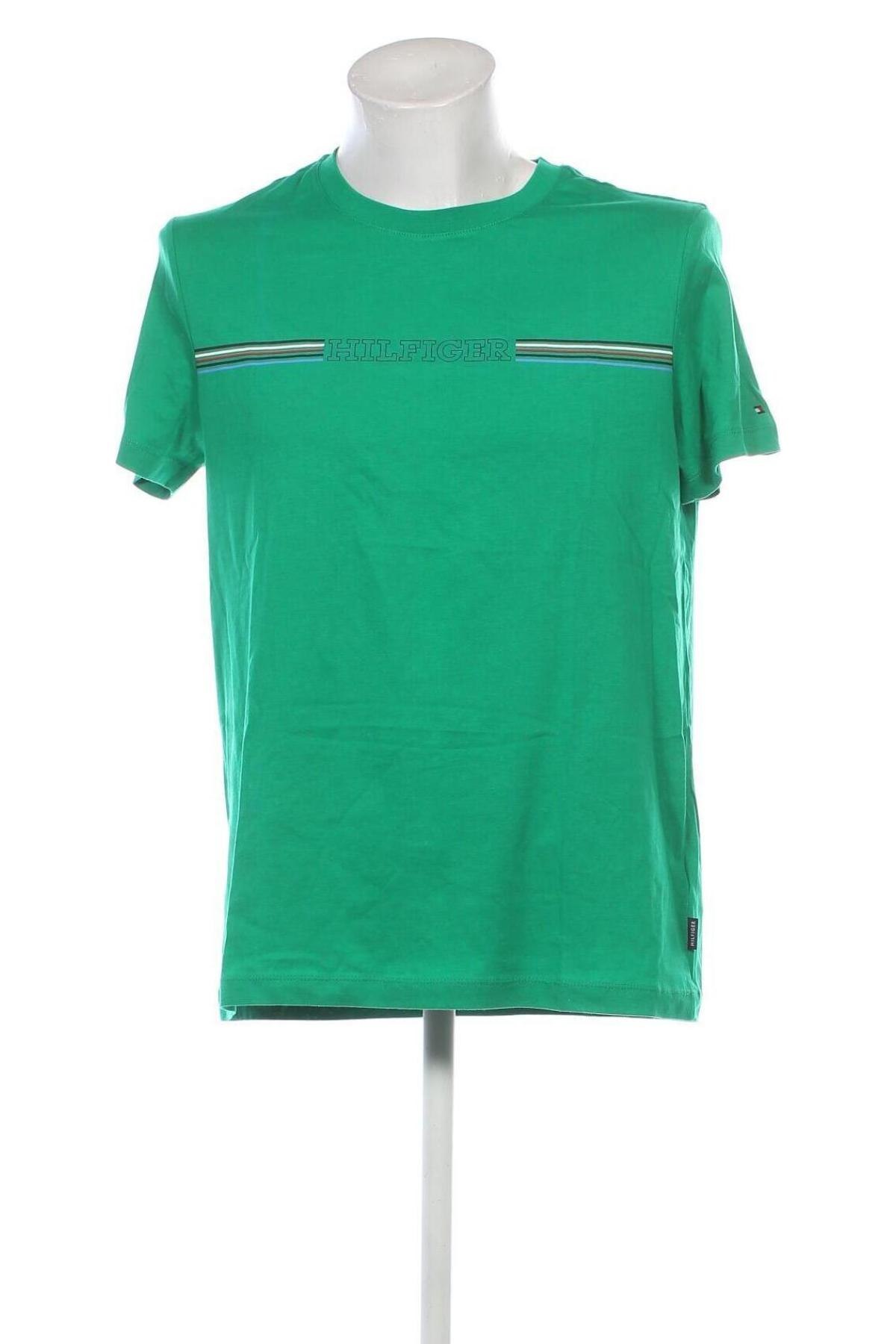 Pánske tričko  Tommy Hilfiger, Veľkosť XL, Farba Zelená, Cena  46,95 €