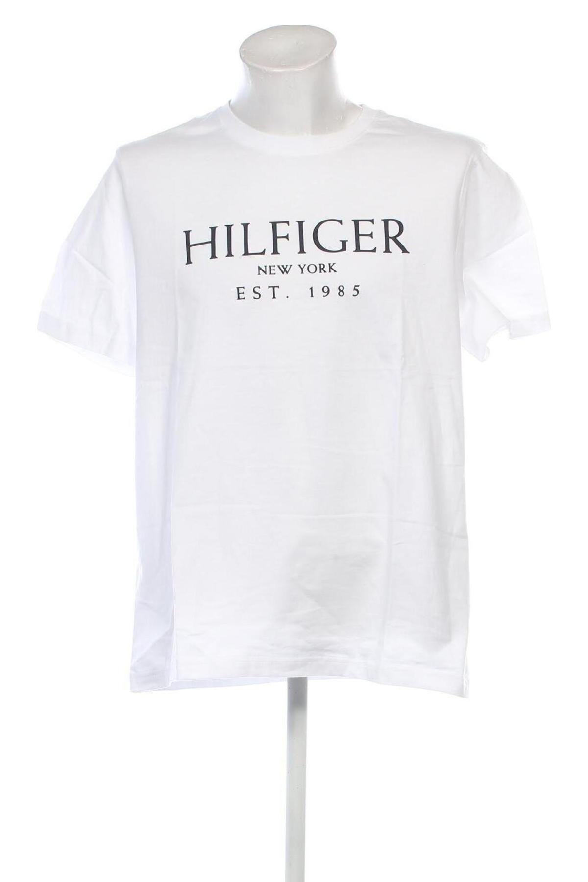 Pánske tričko  Tommy Hilfiger, Veľkosť XL, Farba Biela, Cena  32,95 €