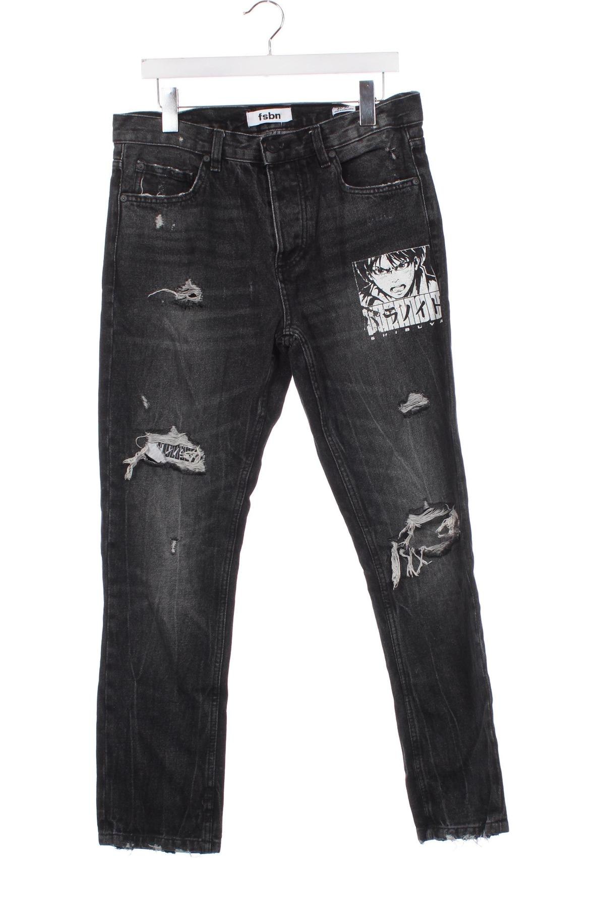 Herren Jeans FSBN, Größe M, Farbe Schwarz, Preis € 13,99