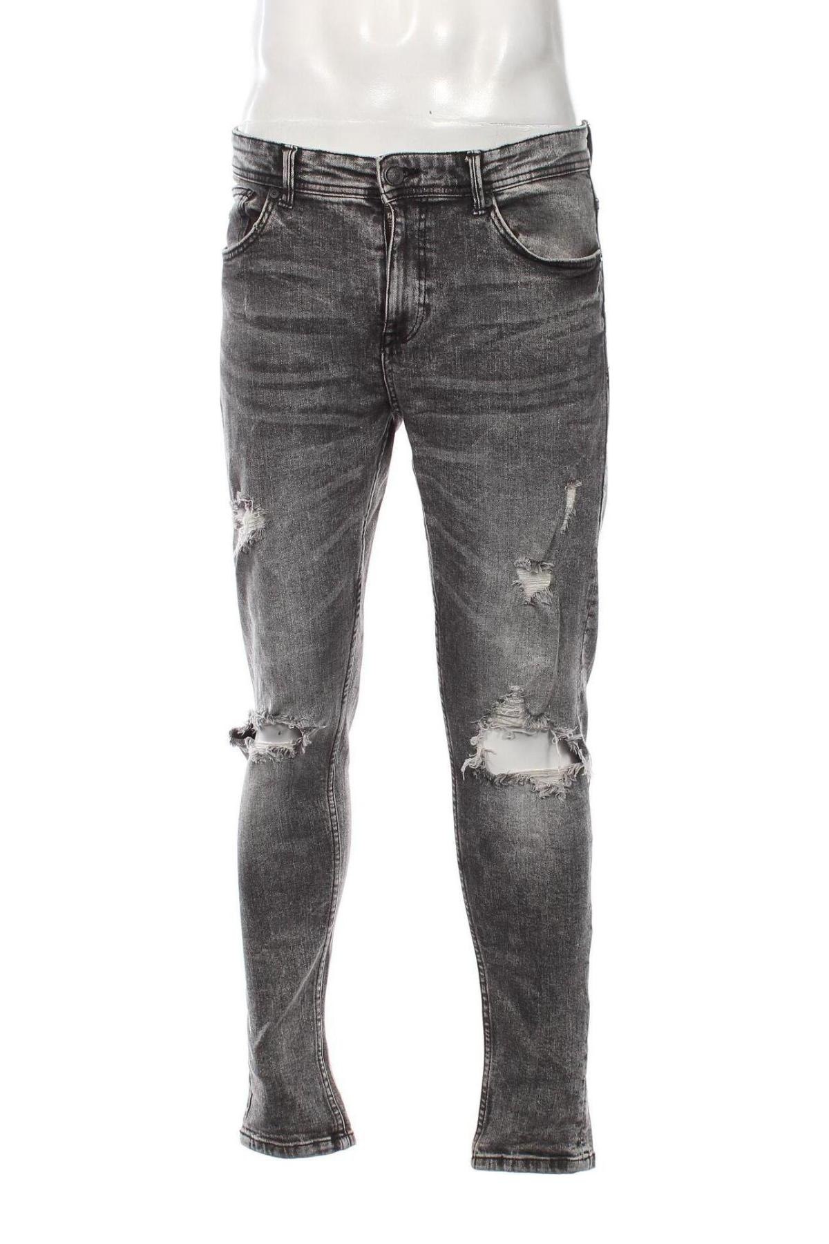 Herren Jeans FSBN, Größe L, Farbe Grau, Preis 15,49 €