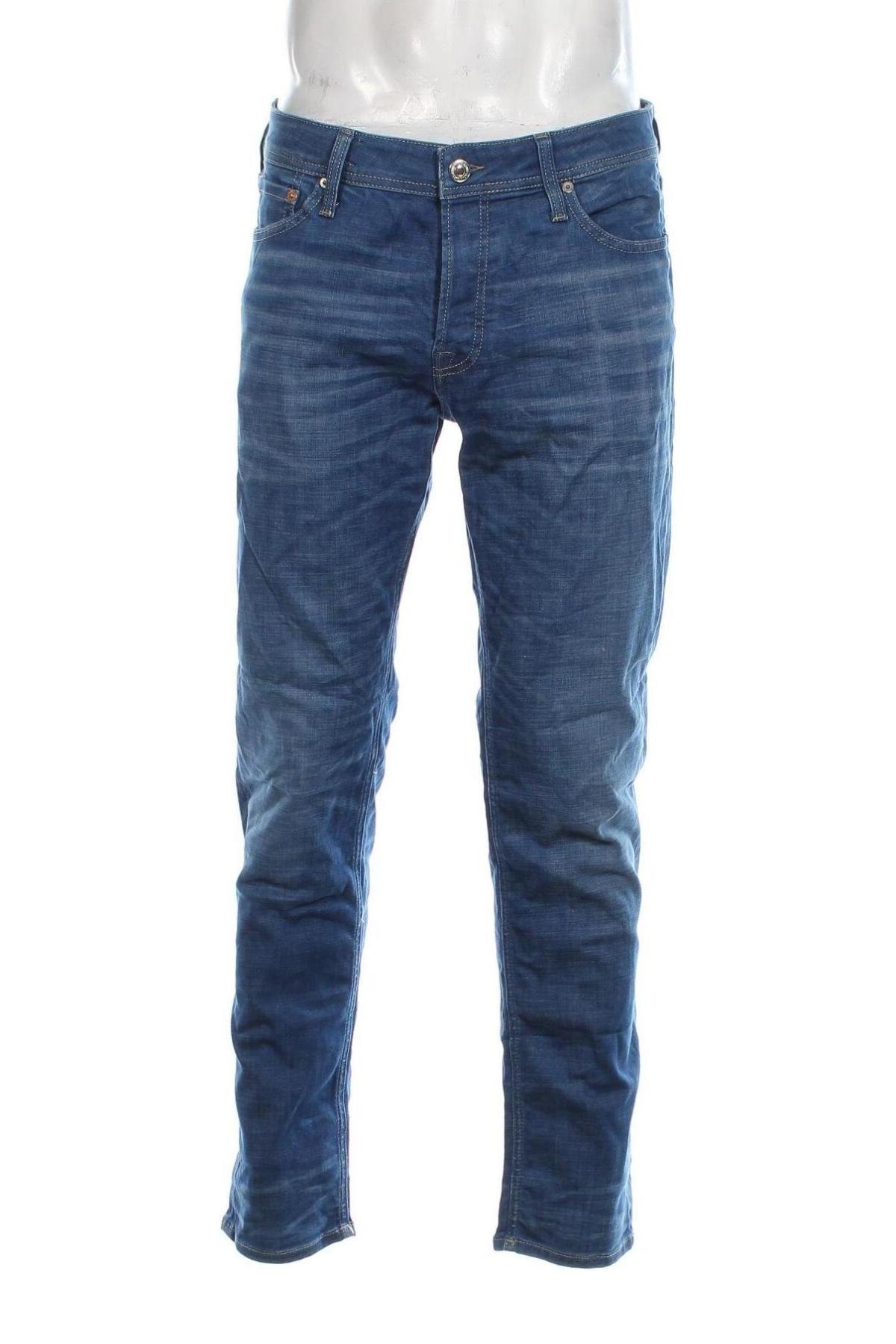 Blugi de bărbați Jack & Jones, Mărime L, Culoare Albastru, Preț 63,99 Lei