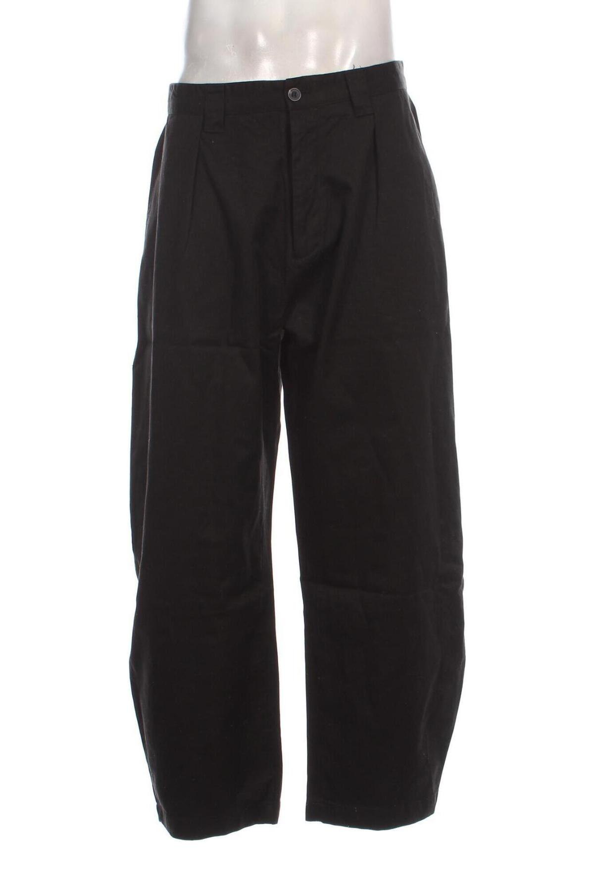 Pantaloni de bărbați Bershka, Mărime L, Culoare Negru, Preț 79,20 Lei