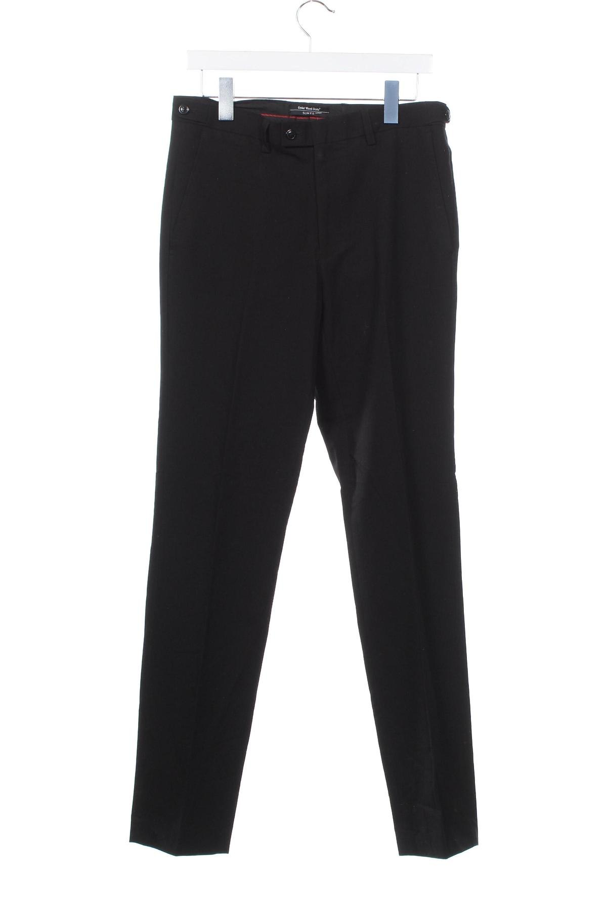 Pantaloni de bărbați CedarWood State, Mărime S, Culoare Negru, Preț 30,99 Lei