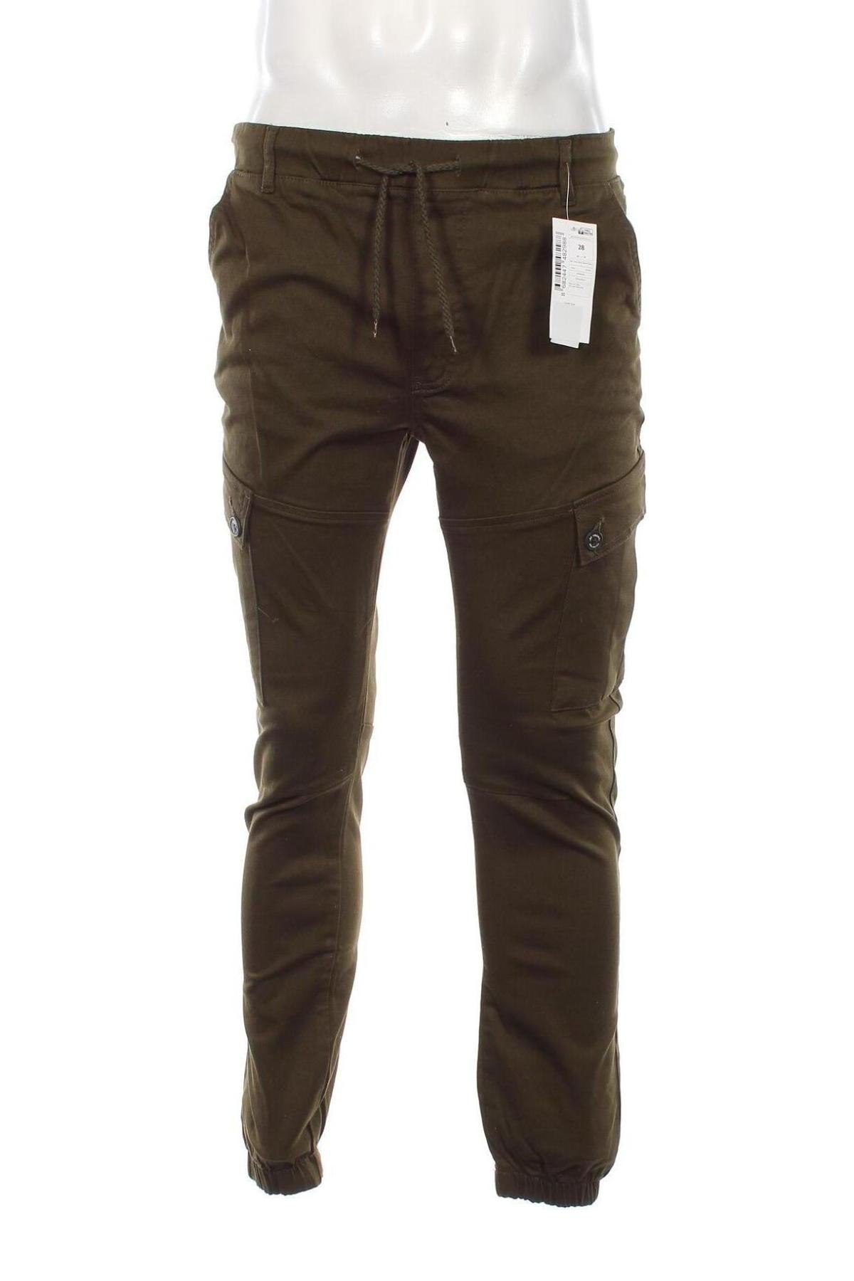 Herrenhose Defacto, Größe S, Farbe Grün, Preis 22,49 €