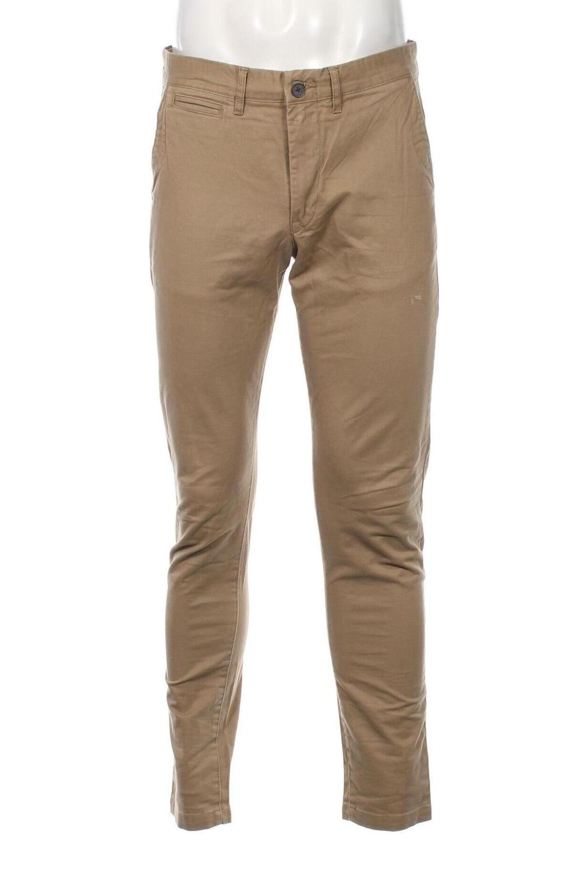 Pantaloni de bărbați H&M L.O.G.G., Mărime M, Culoare Maro, Preț 45,99 Lei