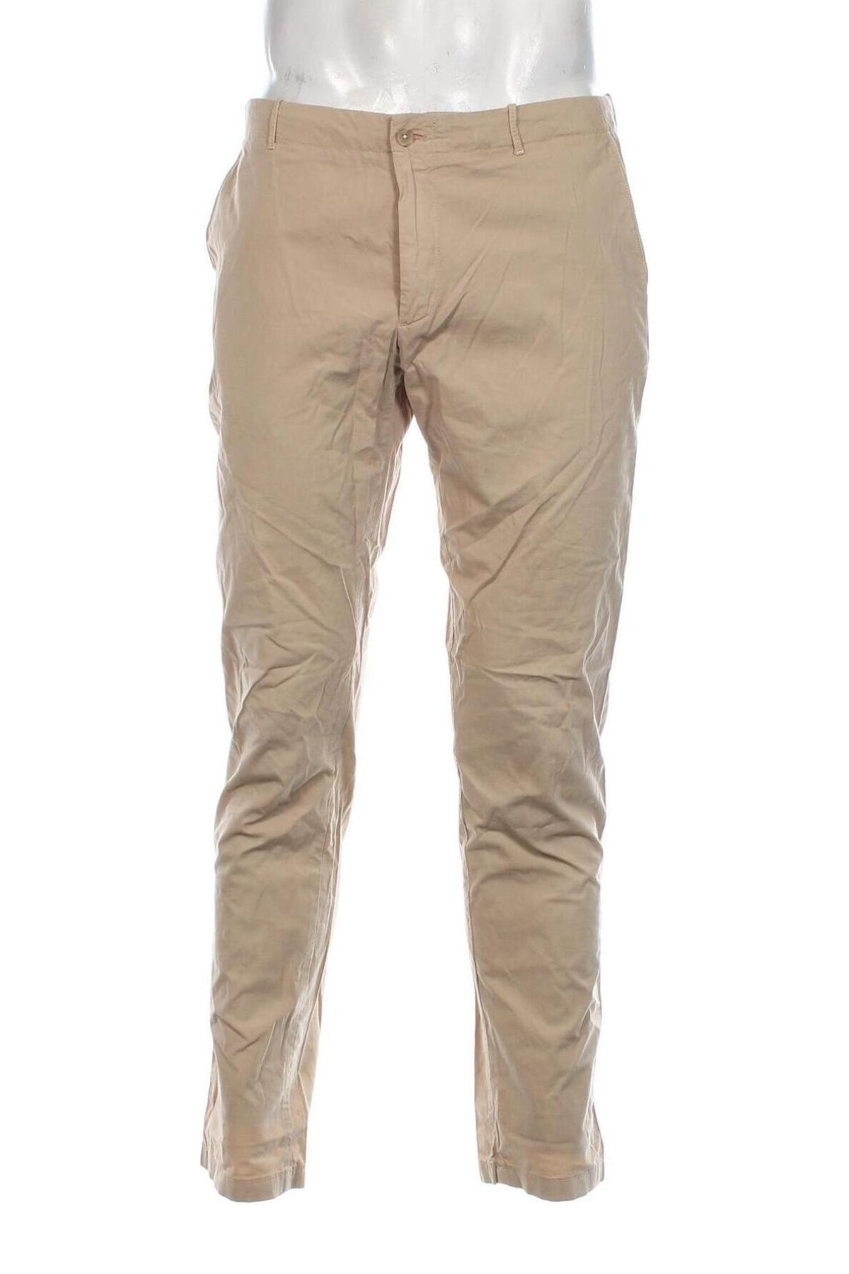 Herrenhose Hackett, Größe L, Farbe Beige, Preis 12,99 €