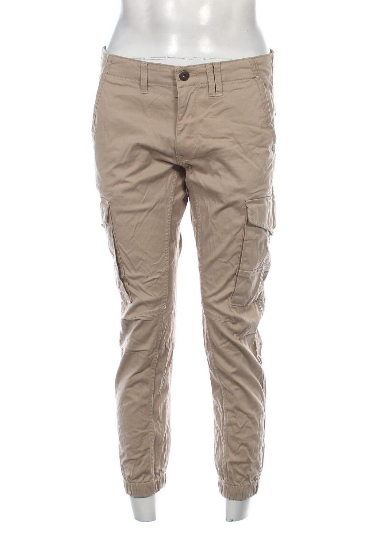 Herrenhose Jack & Jones, Größe M, Farbe Beige, Preis € 14,99