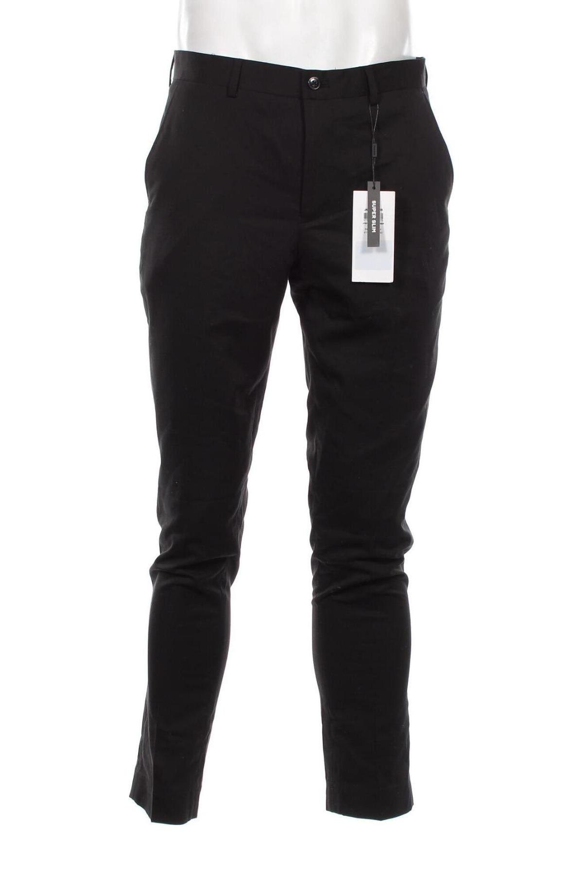 Pantaloni de bărbați Jack & Jones PREMIUM, Mărime L, Culoare Negru, Preț 137,99 Lei