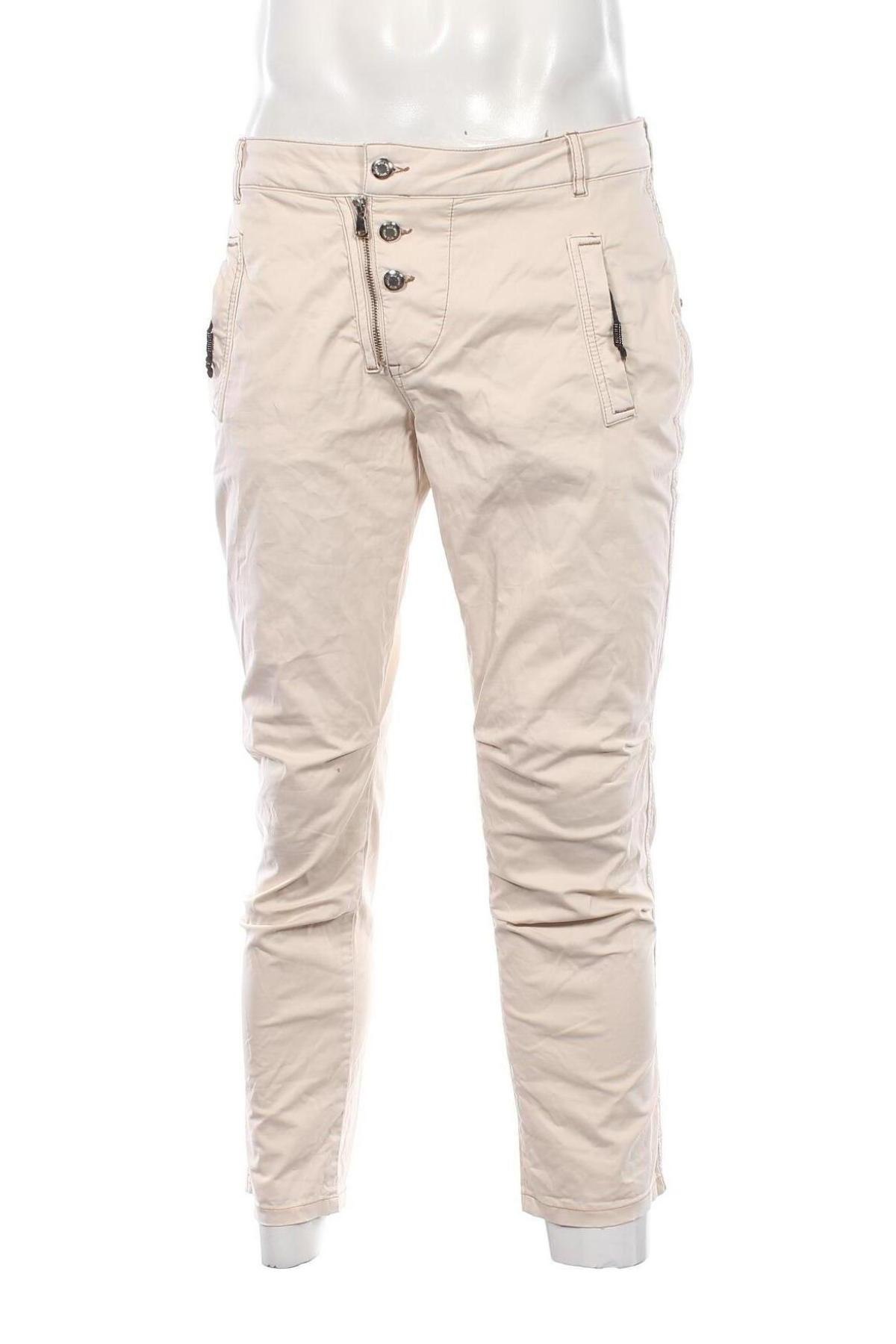 Herrenhose MOS MOSH, Größe M, Farbe Beige, Preis 55,84 €