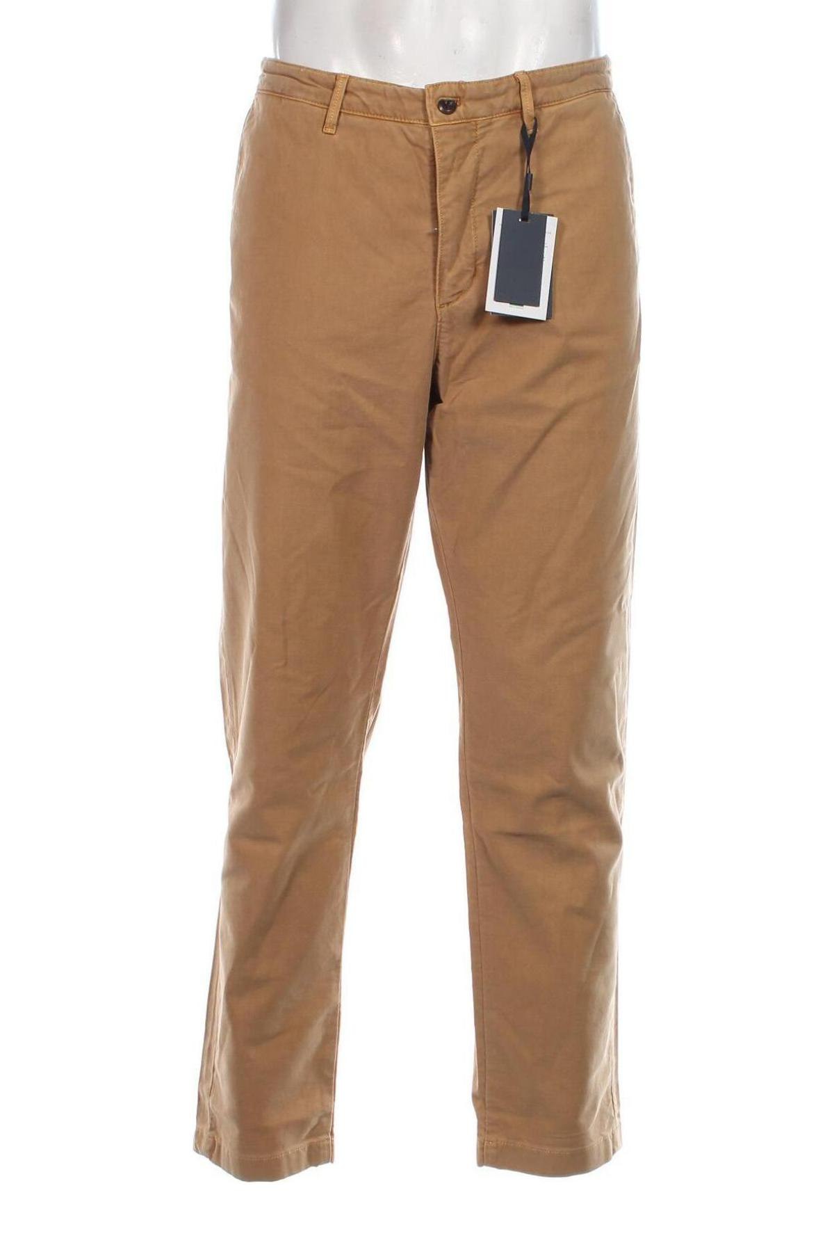 Pantaloni de bărbați Tommy Hilfiger, Mărime L, Culoare Maro, Preț 462,99 Lei