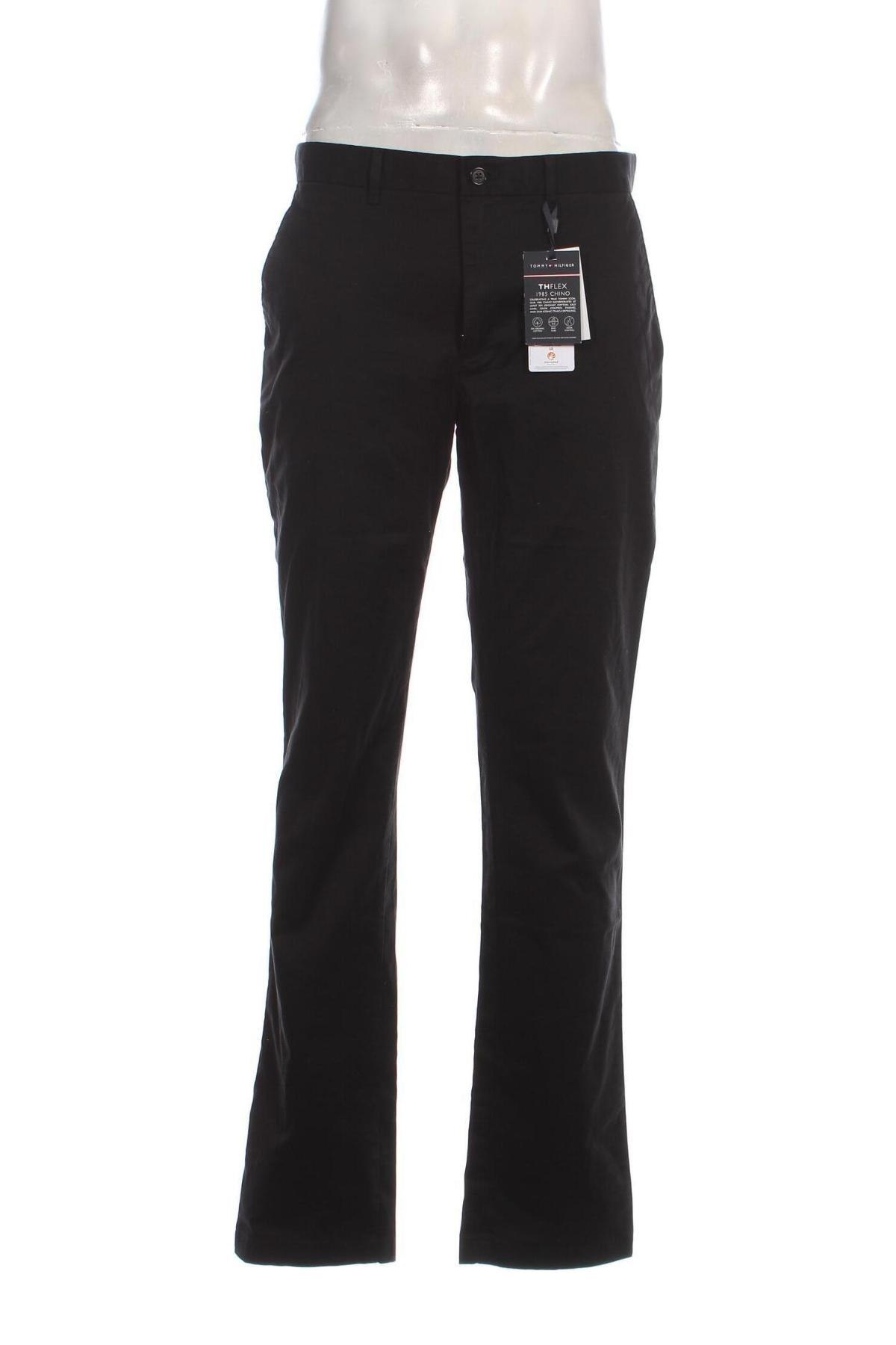 Pantaloni de bărbați Tommy Hilfiger, Mărime L, Culoare Negru, Preț 462,99 Lei