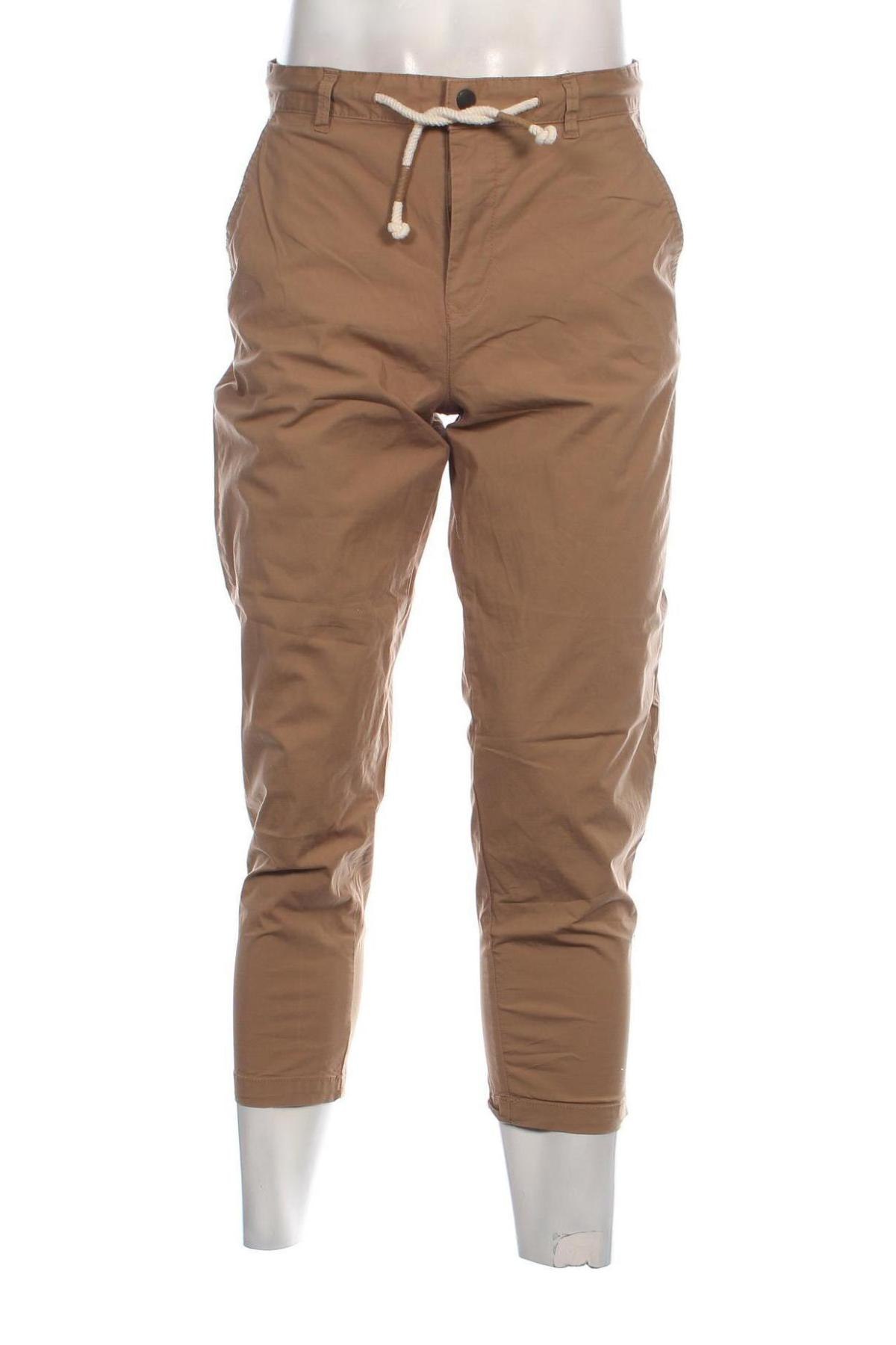 Herrenhose Zara, Größe M, Farbe Beige, Preis 6,99 €