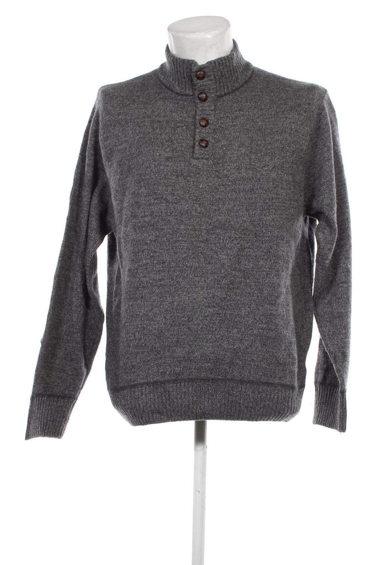 Herrenpullover, Größe L, Farbe Grau, Preis 13,99 €