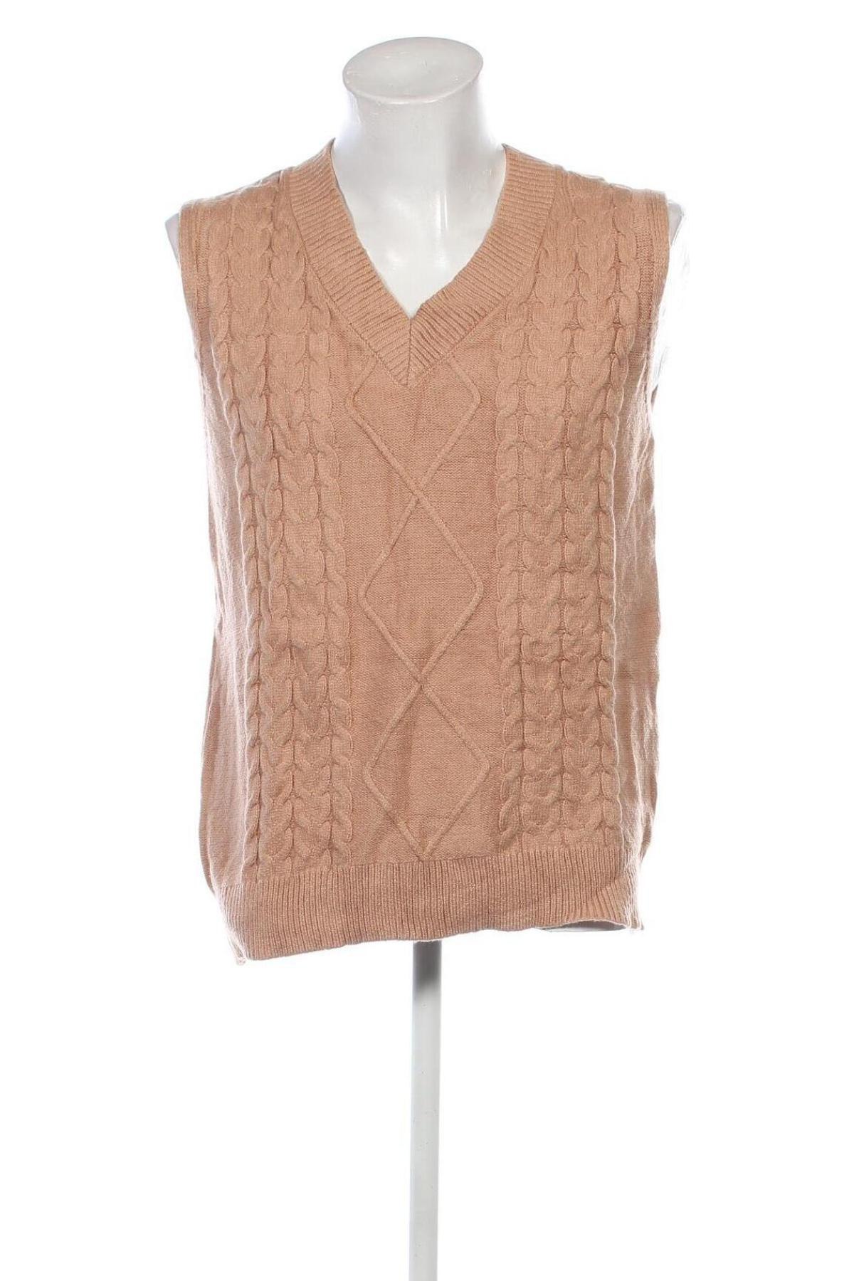 Herrenpullover, Größe M, Farbe Beige, Preis € 13,99