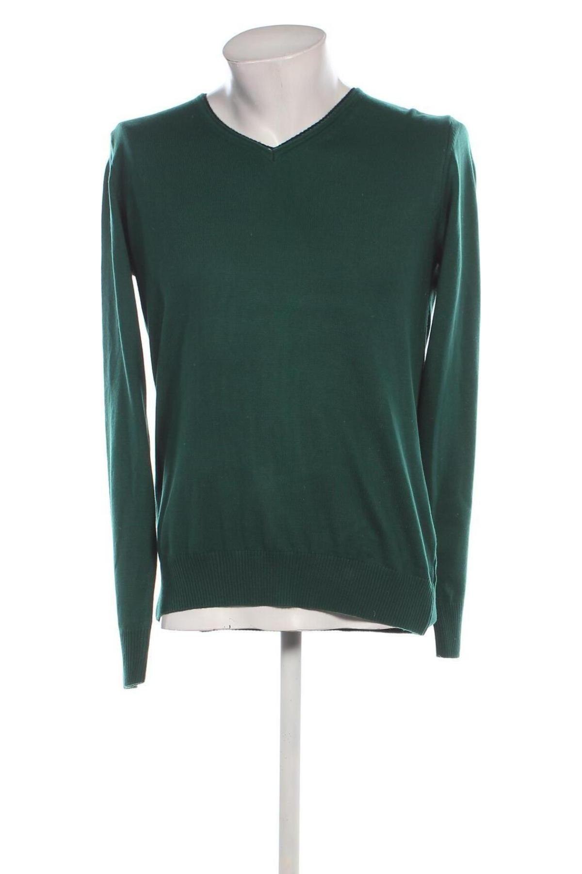 Herrenpullover, Größe L, Farbe Grün, Preis € 10,99