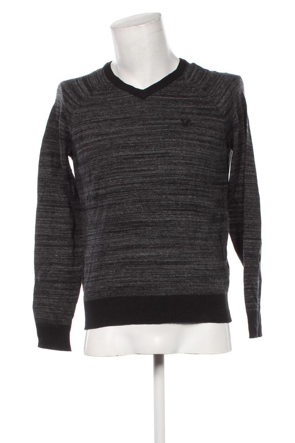 Herrenpullover American Eagle, Größe M, Farbe Grau, Preis 18,99 €