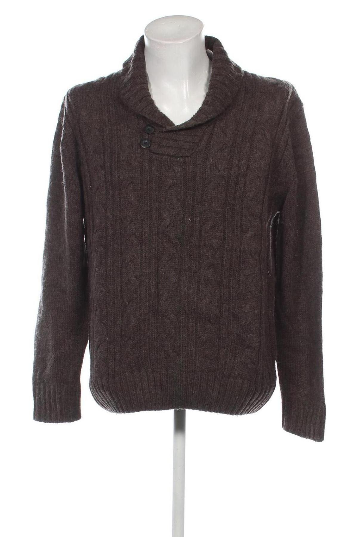 Herrenpullover Angelo Litrico, Größe XXL, Farbe Braun, Preis 7,99 €