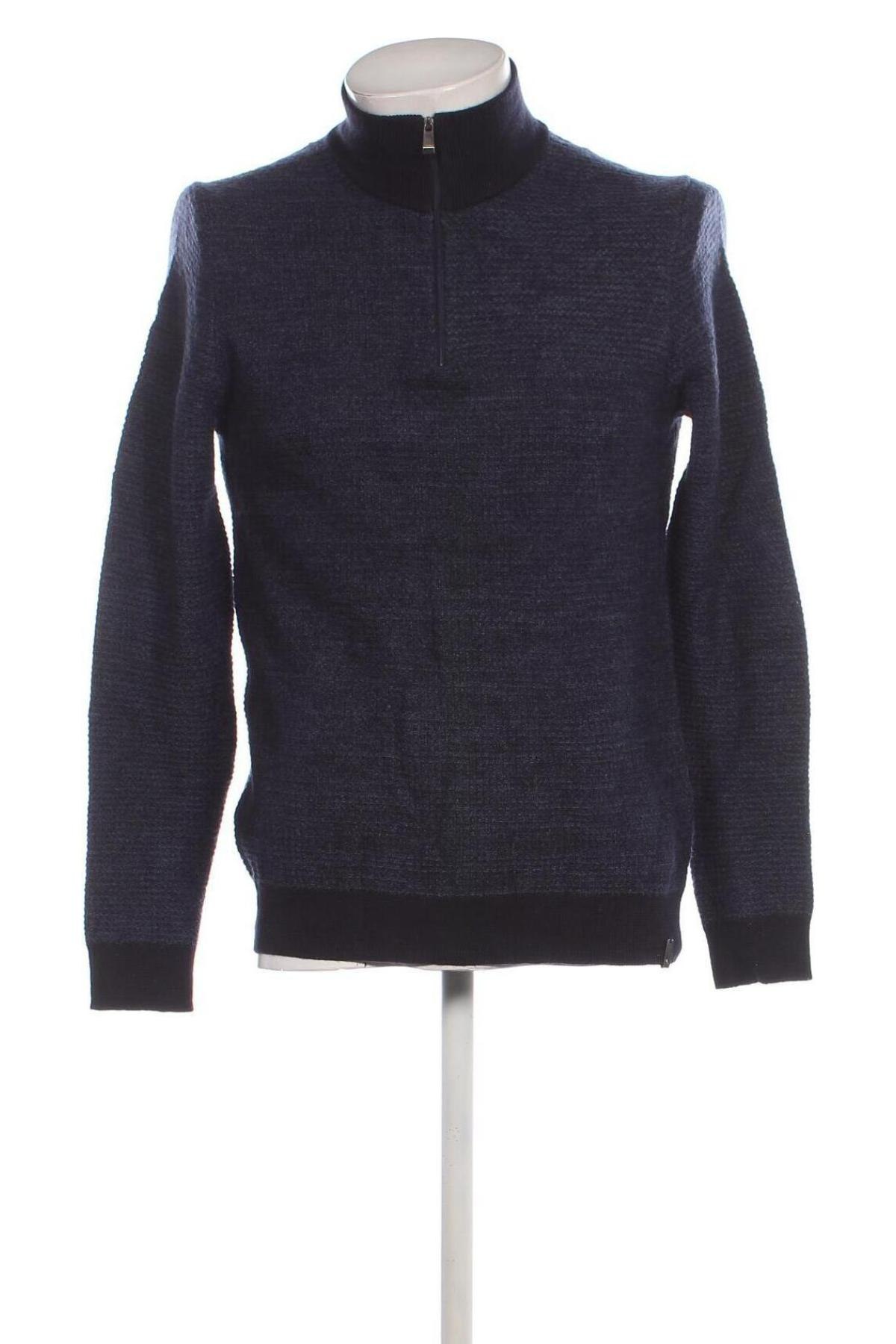 Herrenpullover Calvin Klein, Größe M, Farbe Blau, Preis 37,99 €