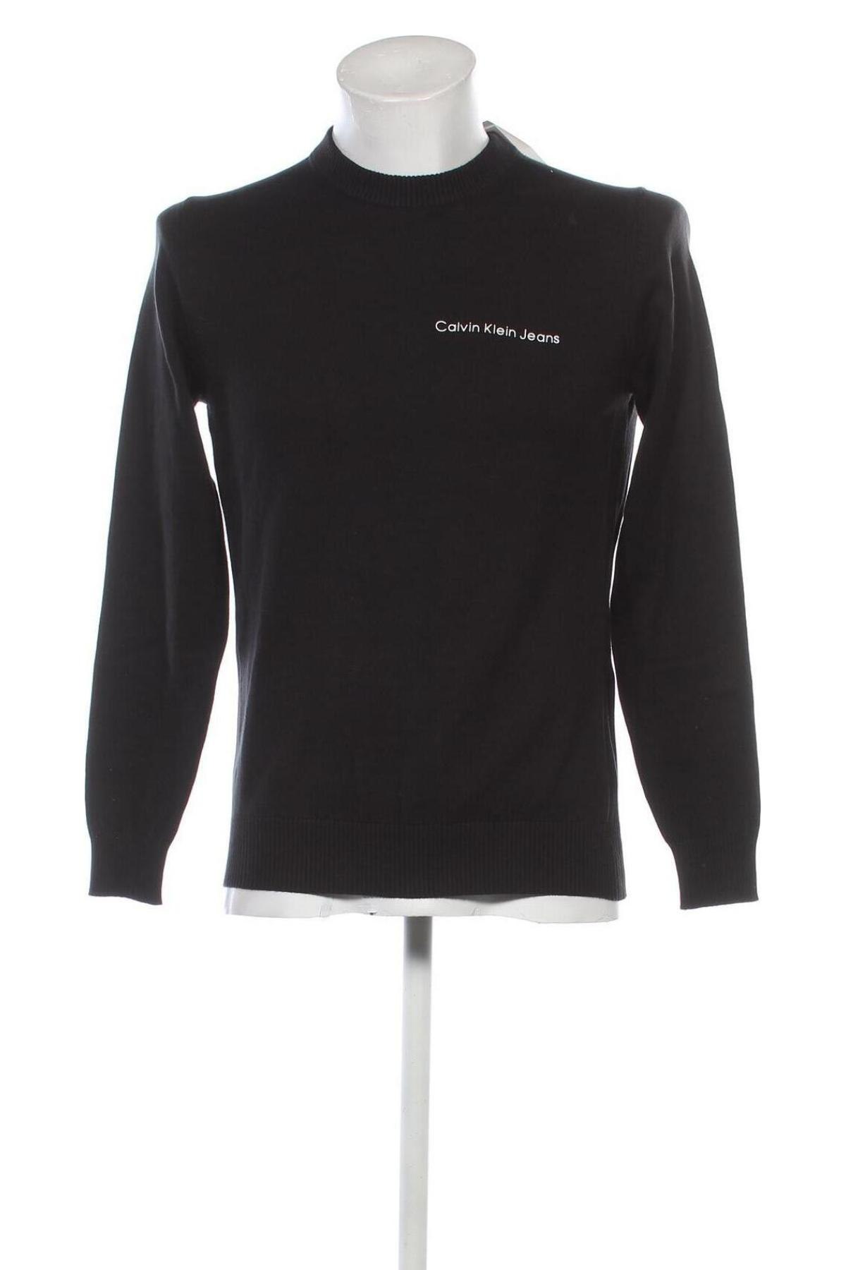 Herrenpullover Calvin Klein Jeans, Größe S, Farbe Schwarz, Preis € 68,99