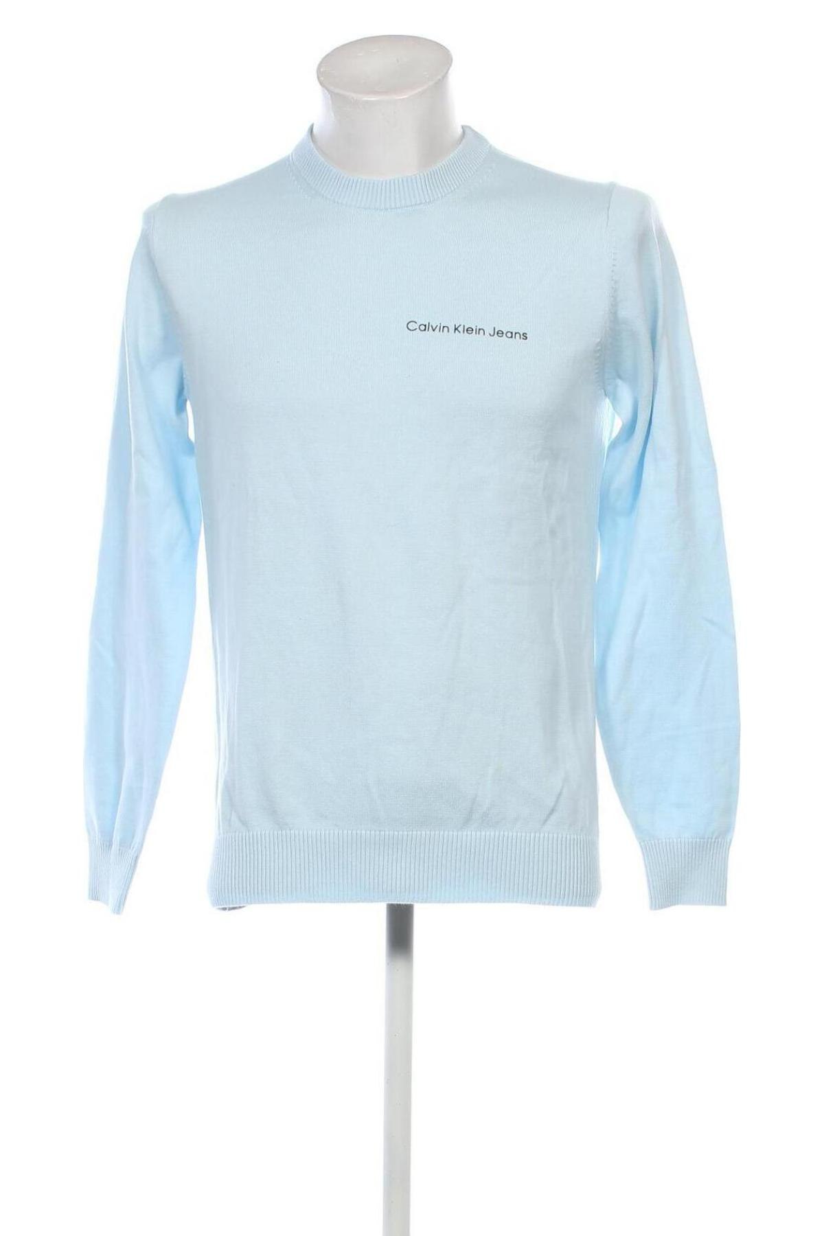 Herrenpullover Calvin Klein Jeans, Größe M, Farbe Blau, Preis 70,99 €