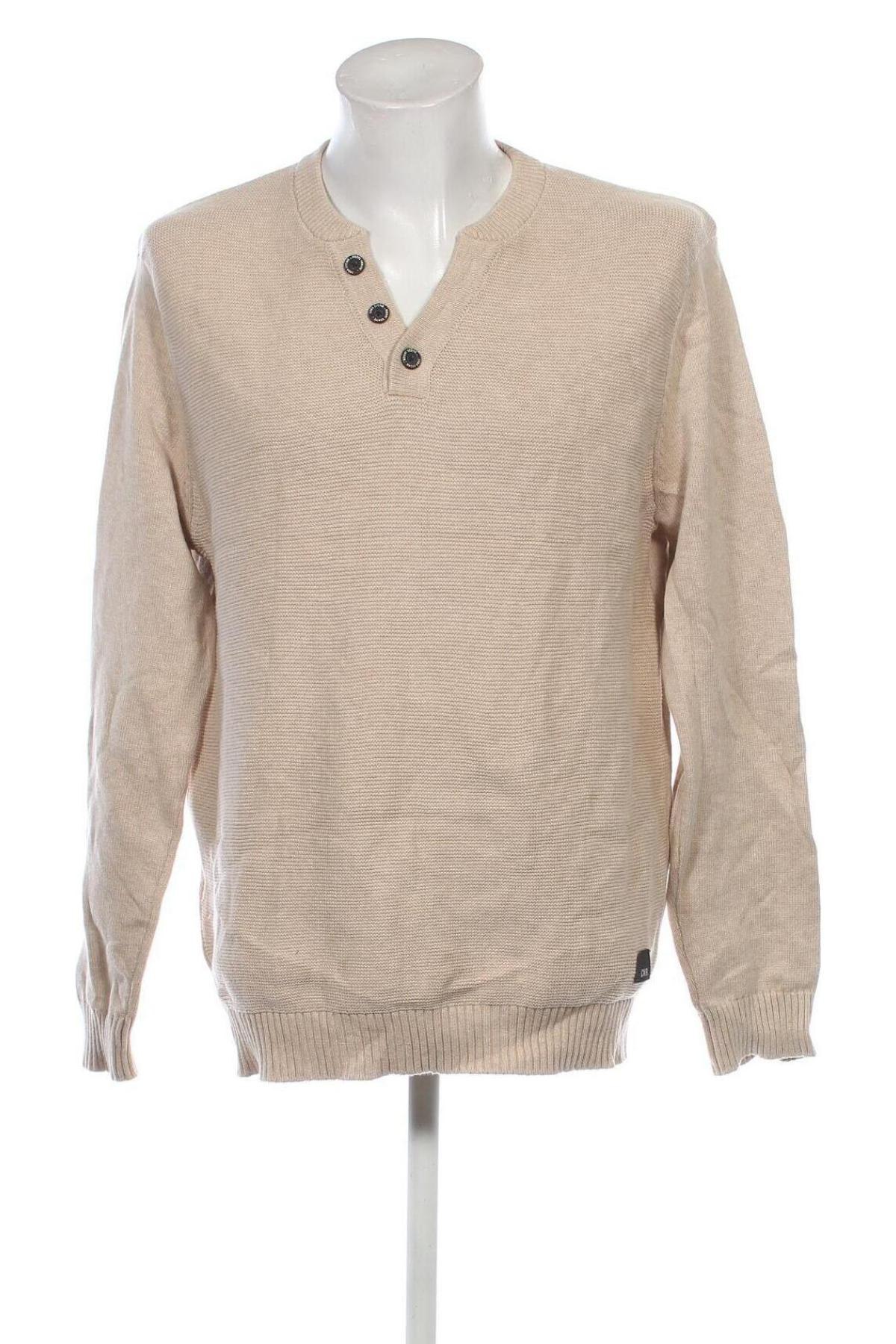 Herrenpullover Connor, Größe L, Farbe Beige, Preis 24,99 €