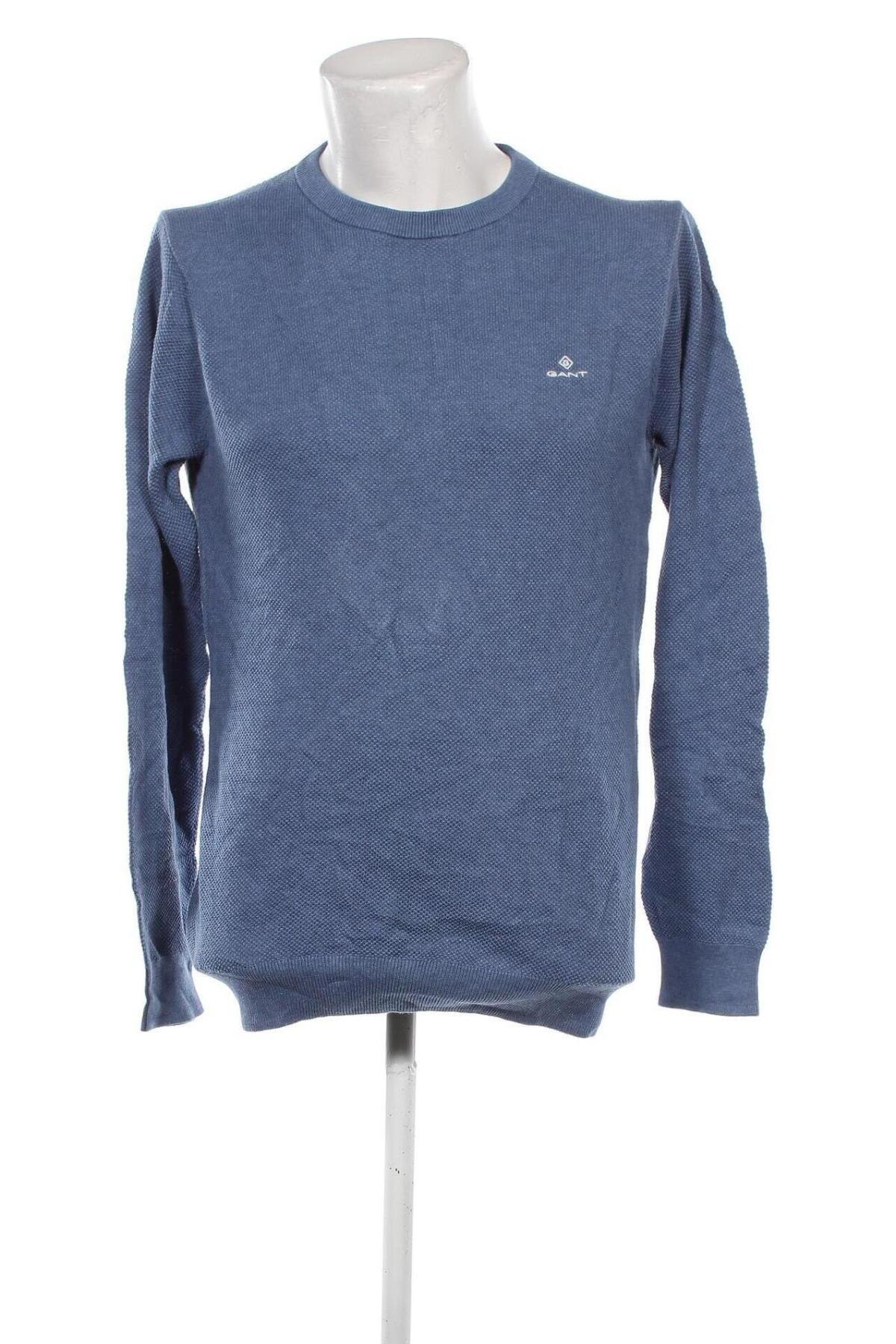 Herrenpullover Gant, Größe L, Farbe Blau, Preis 46,99 €