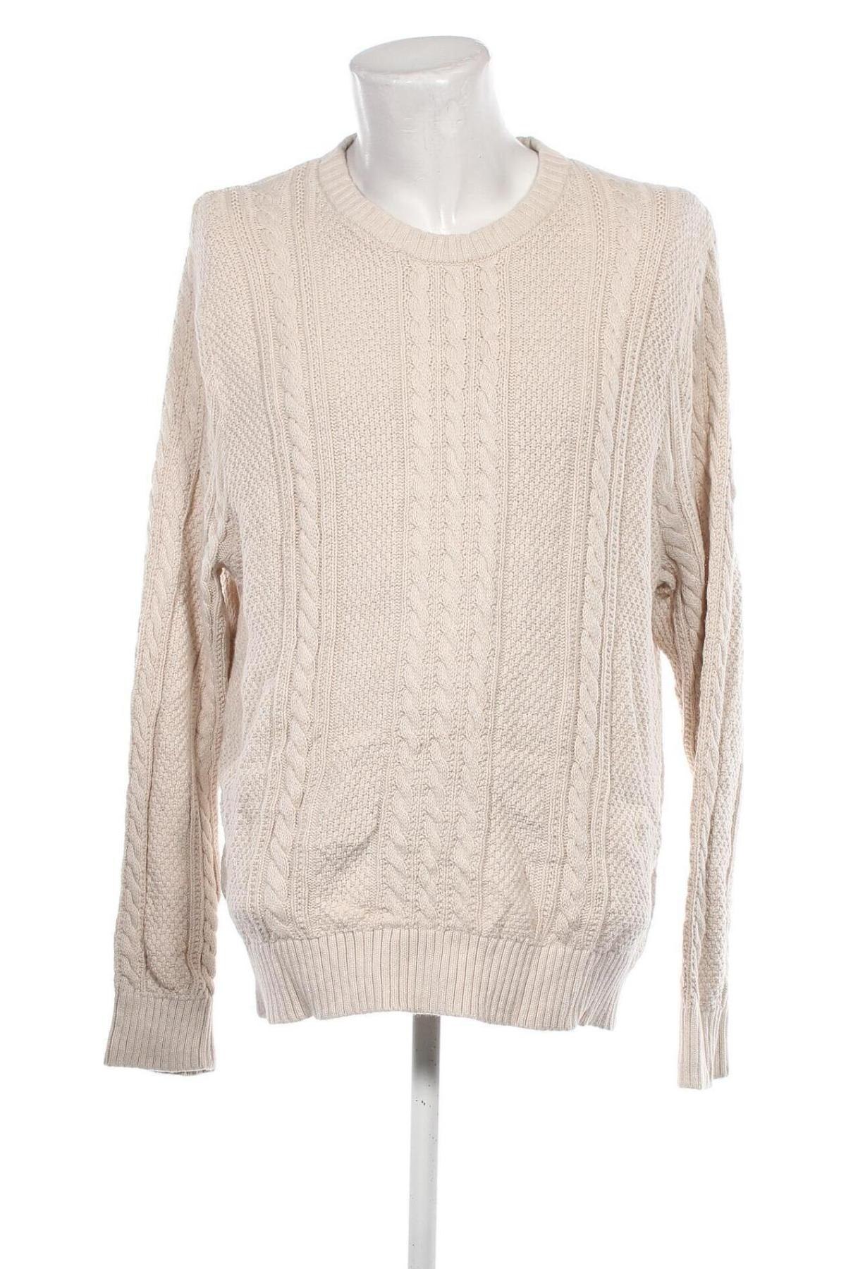 Herrenpullover Goodfellow & Co., Größe XXL, Farbe Beige, Preis € 24,99