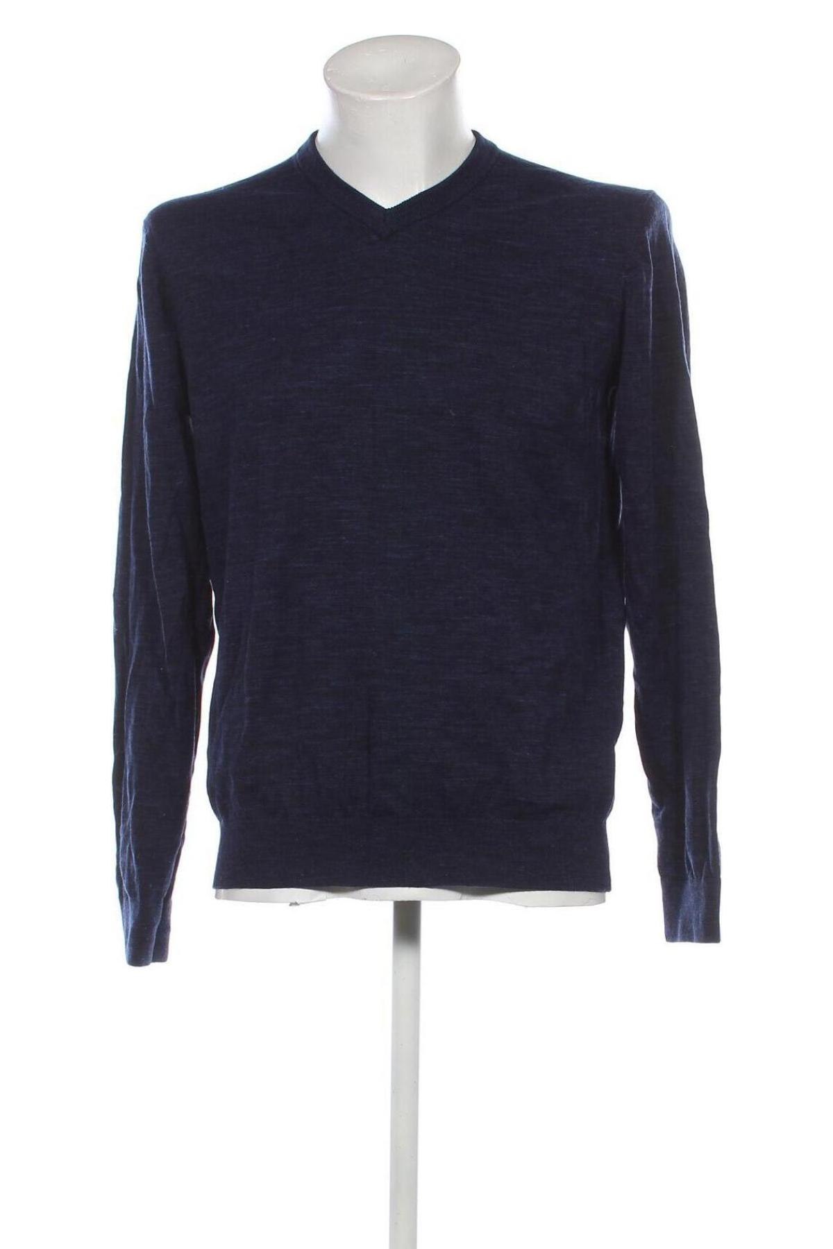 Męski sweter H&M, Rozmiar L, Kolor Niebieski, Cena 61,99 zł