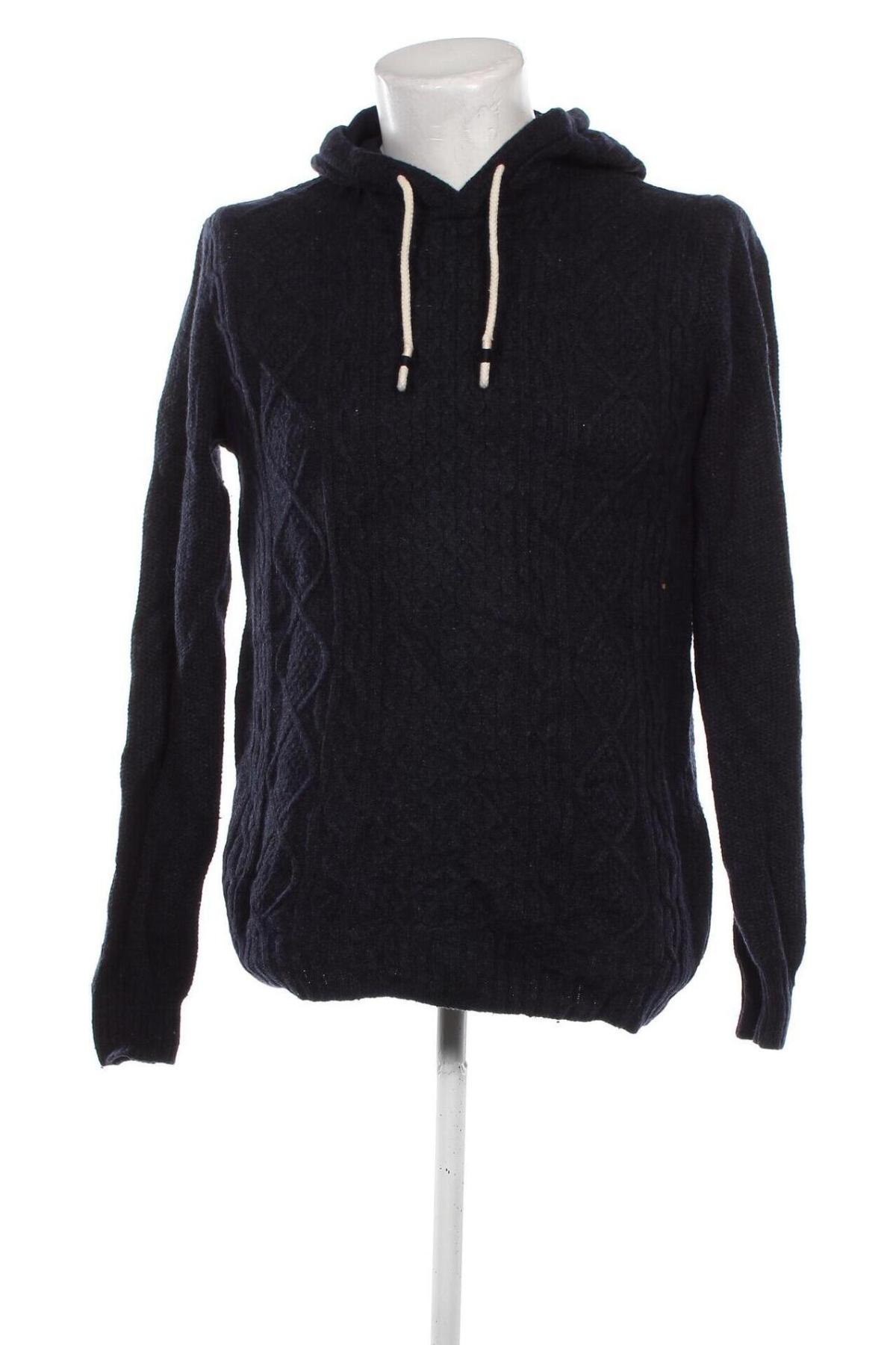 Męski sweter H&M L.O.G.G., Rozmiar M, Kolor Niebieski, Cena 48,99 zł