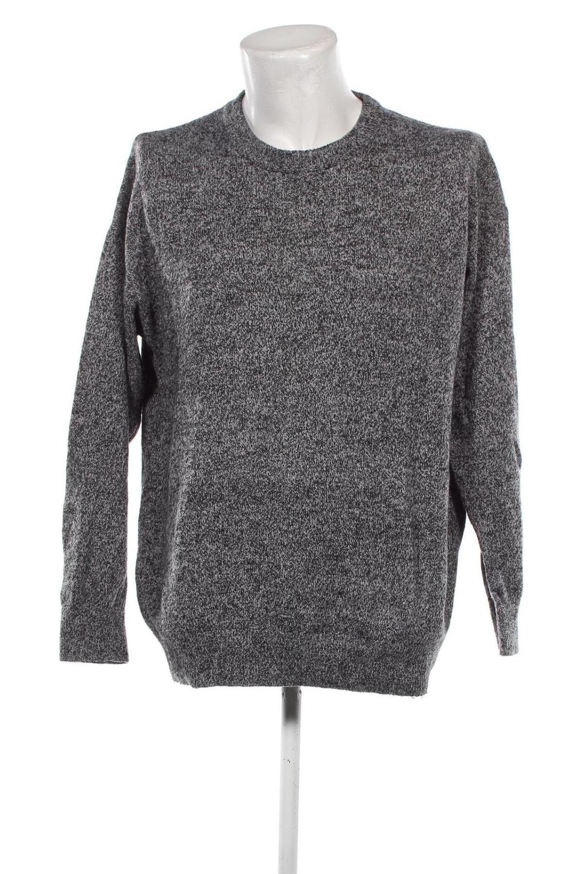 Męski sweter H&M L.O.G.G., Rozmiar L, Kolor Szary, Cena 31,99 zł