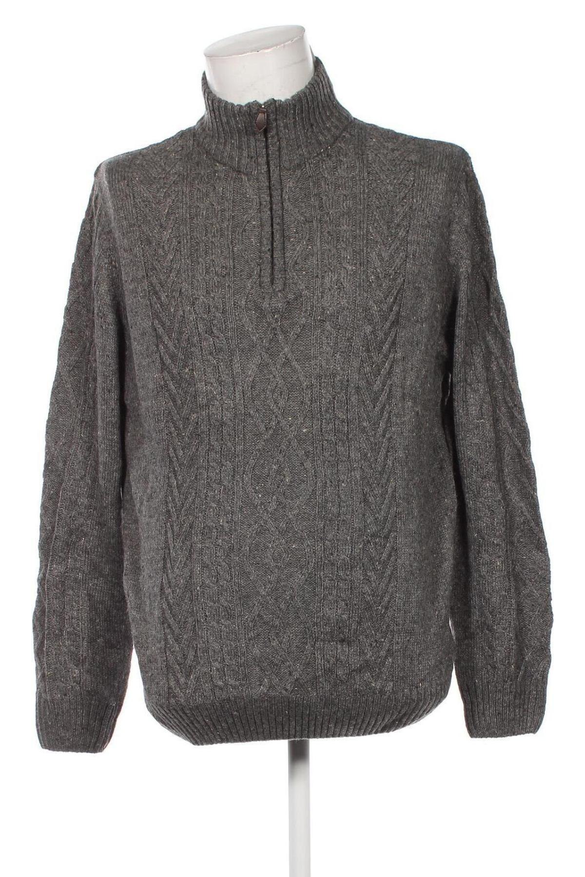 Herrenpullover Haggar, Größe L, Farbe Grau, Preis € 13,99