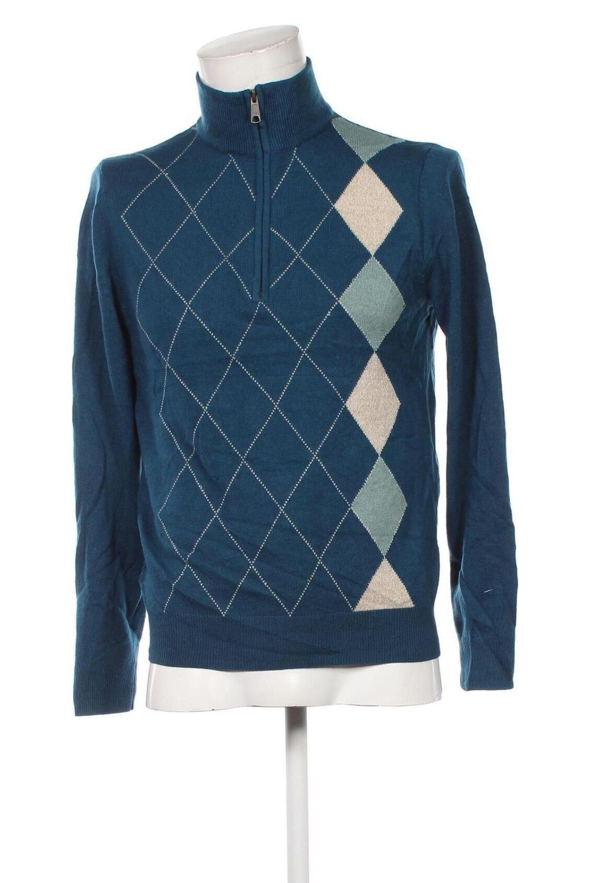 Herrenpullover Haggar, Größe M, Farbe Blau, Preis 5,49 €