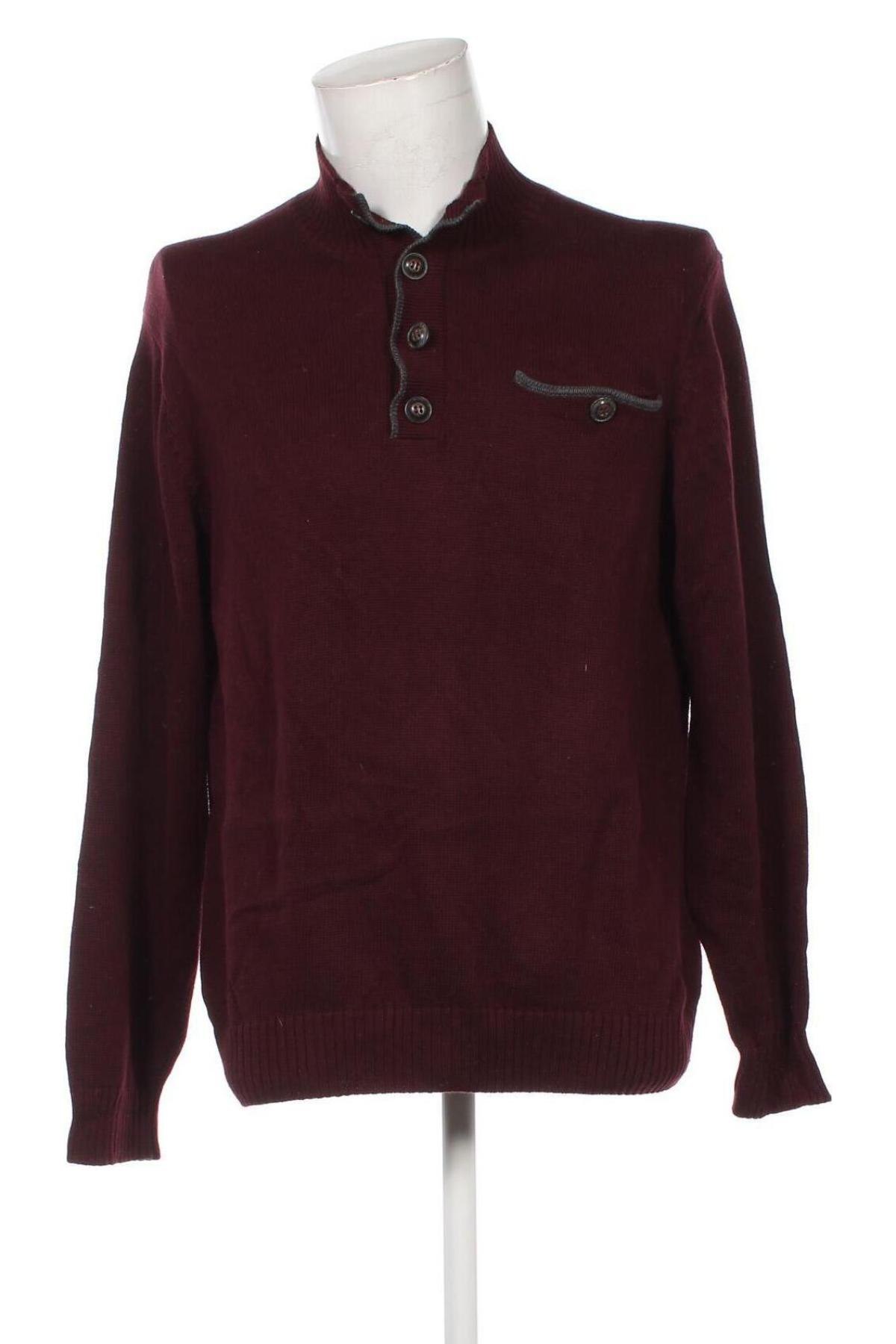 Herrenpullover Haggar, Größe L, Farbe Rot, Preis € 24,99