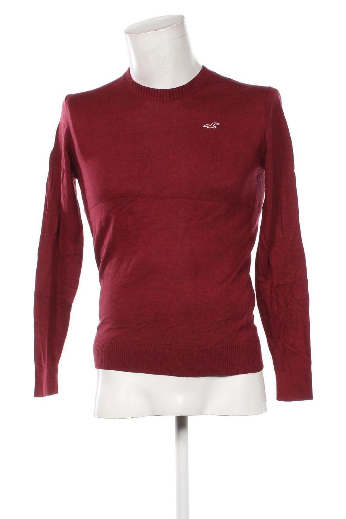 Herrenpullover Hollister, Größe M, Farbe Rot, Preis € 18,99