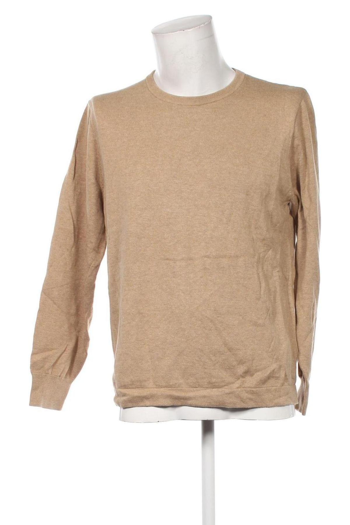 Męski sweter J.Crew, Rozmiar L, Kolor Beżowy, Cena 214,99 zł