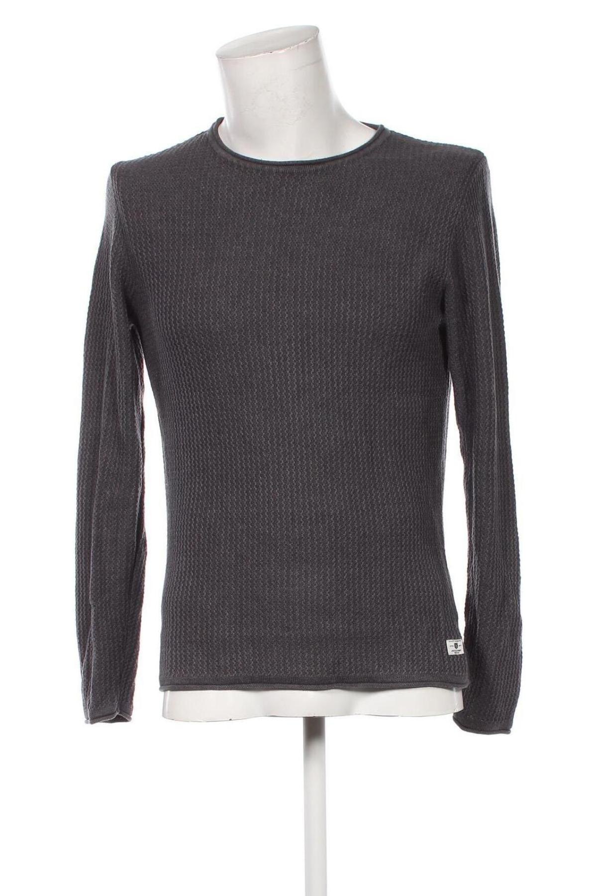 Herrenpullover Jack & Jones, Größe S, Farbe Grau, Preis € 14,99