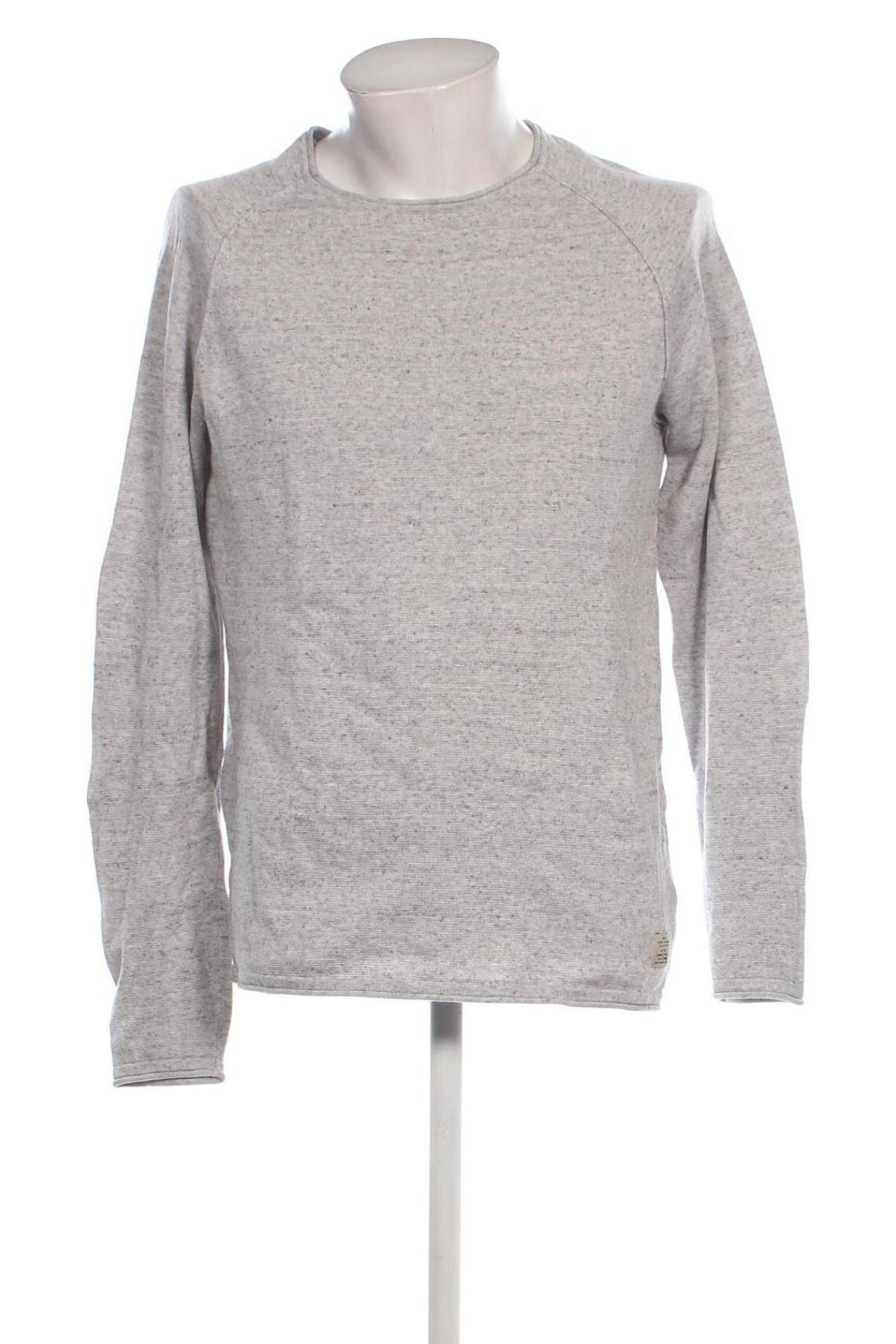 Herrenpullover Jack & Jones, Größe L, Farbe Grau, Preis € 13,99