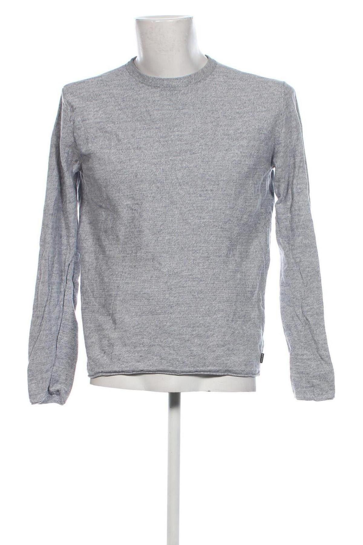 Herrenpullover Jack & Jones, Größe L, Farbe Grau, Preis 7,49 €