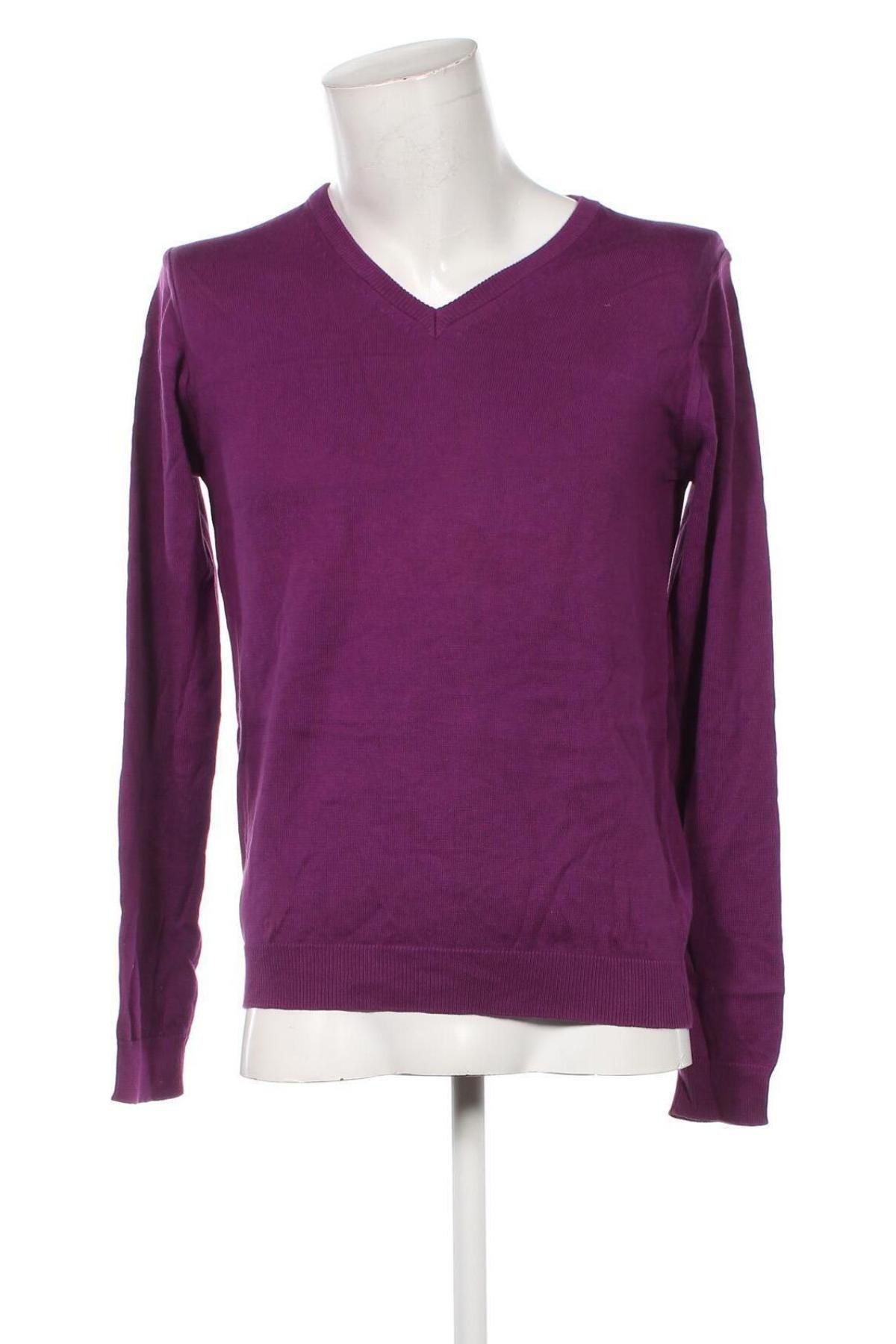 Herrenpullover Jbc, Größe M, Farbe Lila, Preis € 13,99