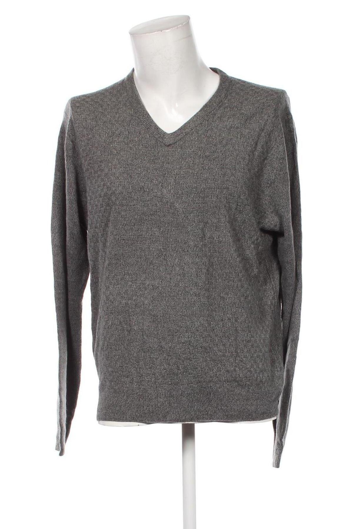 Herrenpullover John Bartlett, Größe XL, Farbe Grau, Preis 10,49 €