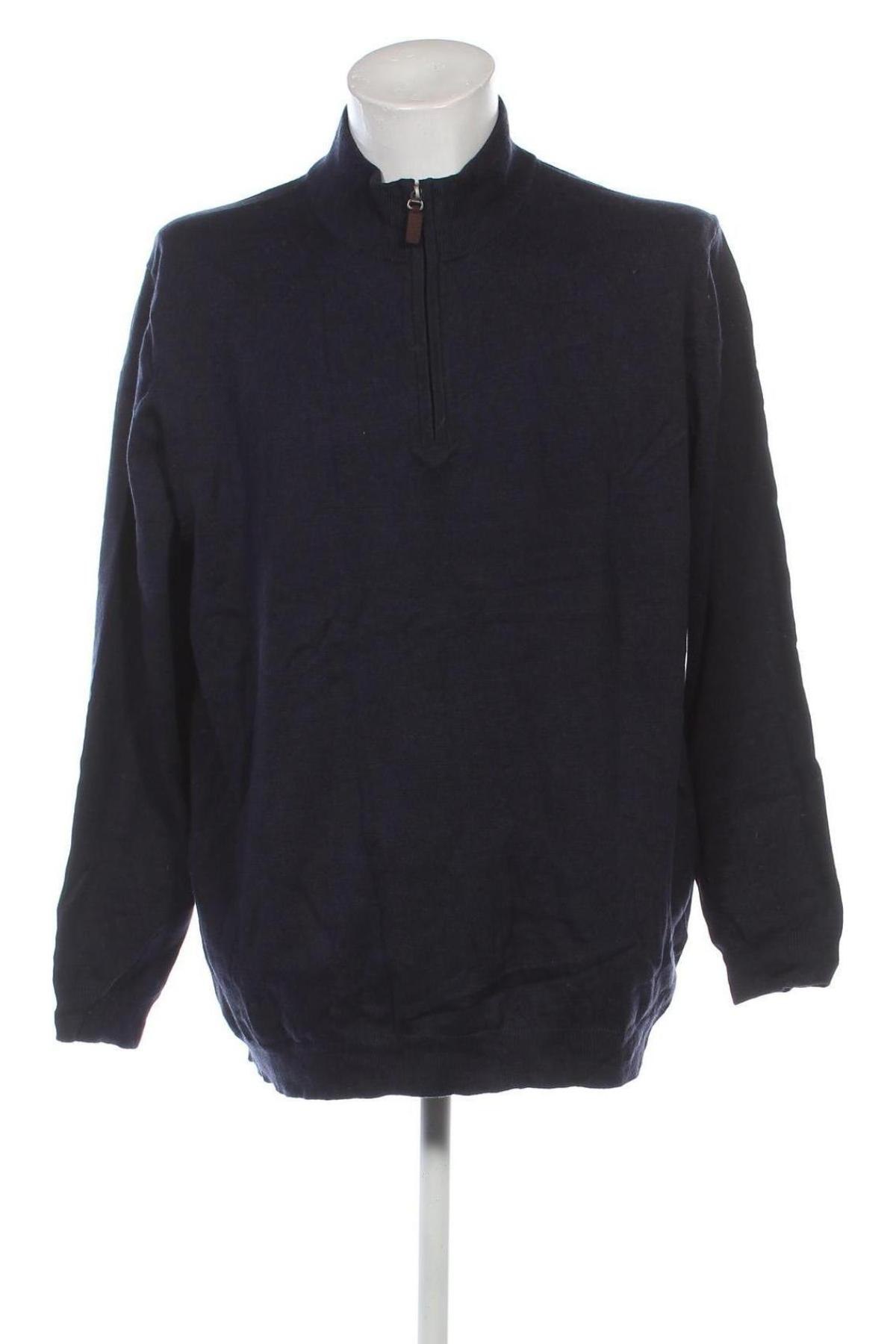 Herrenpullover Roundtree & Yorke, Größe XXL, Farbe Blau, Preis 6,99 €