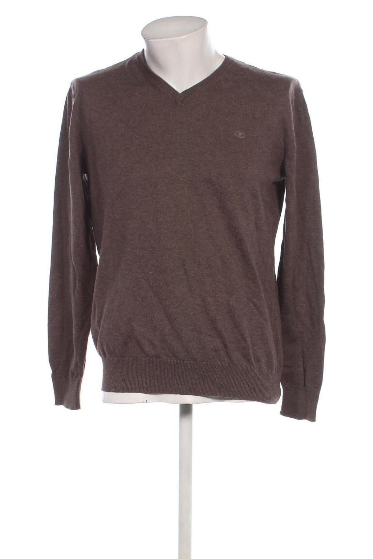 Herrenpullover Tom Tailor, Größe XXL, Farbe Braun, Preis € 20,99