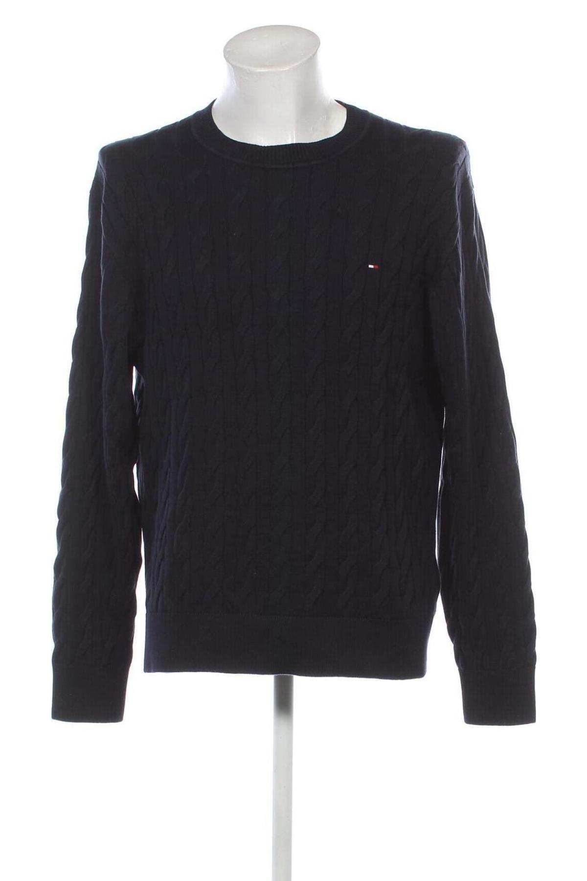 Pánský svetr  Tommy Hilfiger, Velikost XL, Barva Modrá, Cena  3 449,00 Kč