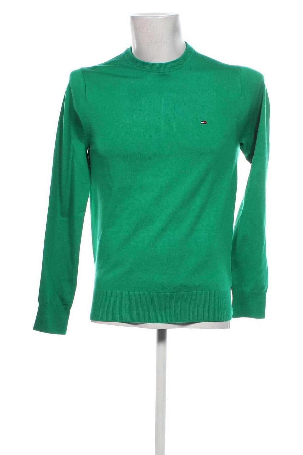 Herrenpullover Tommy Hilfiger, Größe S, Farbe Grün, Preis 52,99 €